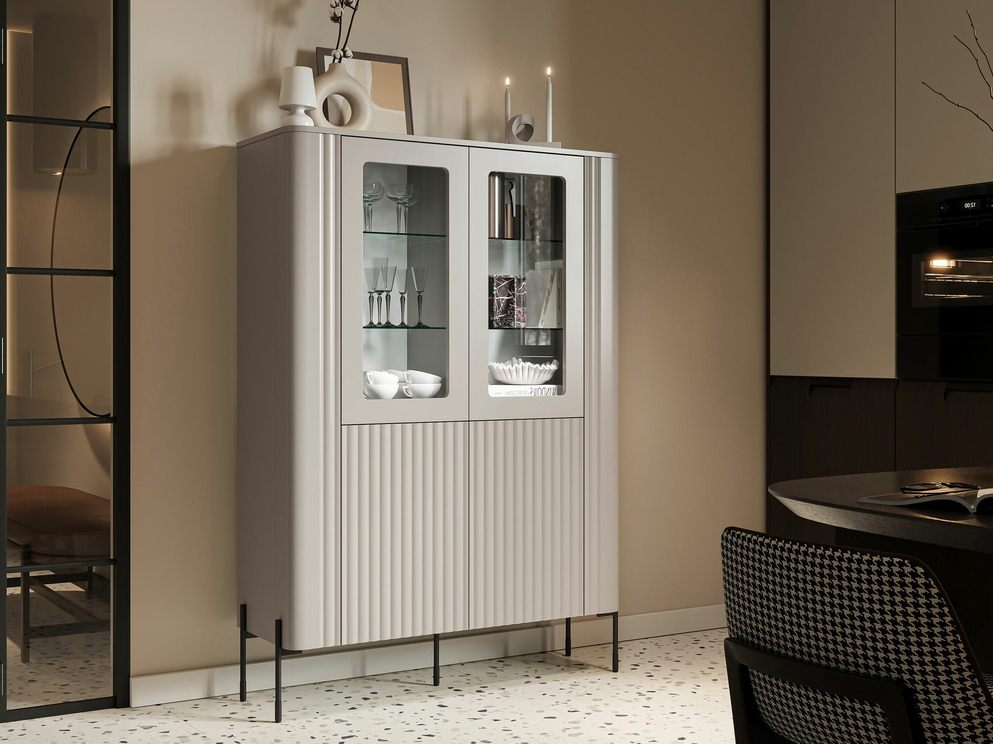 Bookcase Nobilitas (Cashmere)