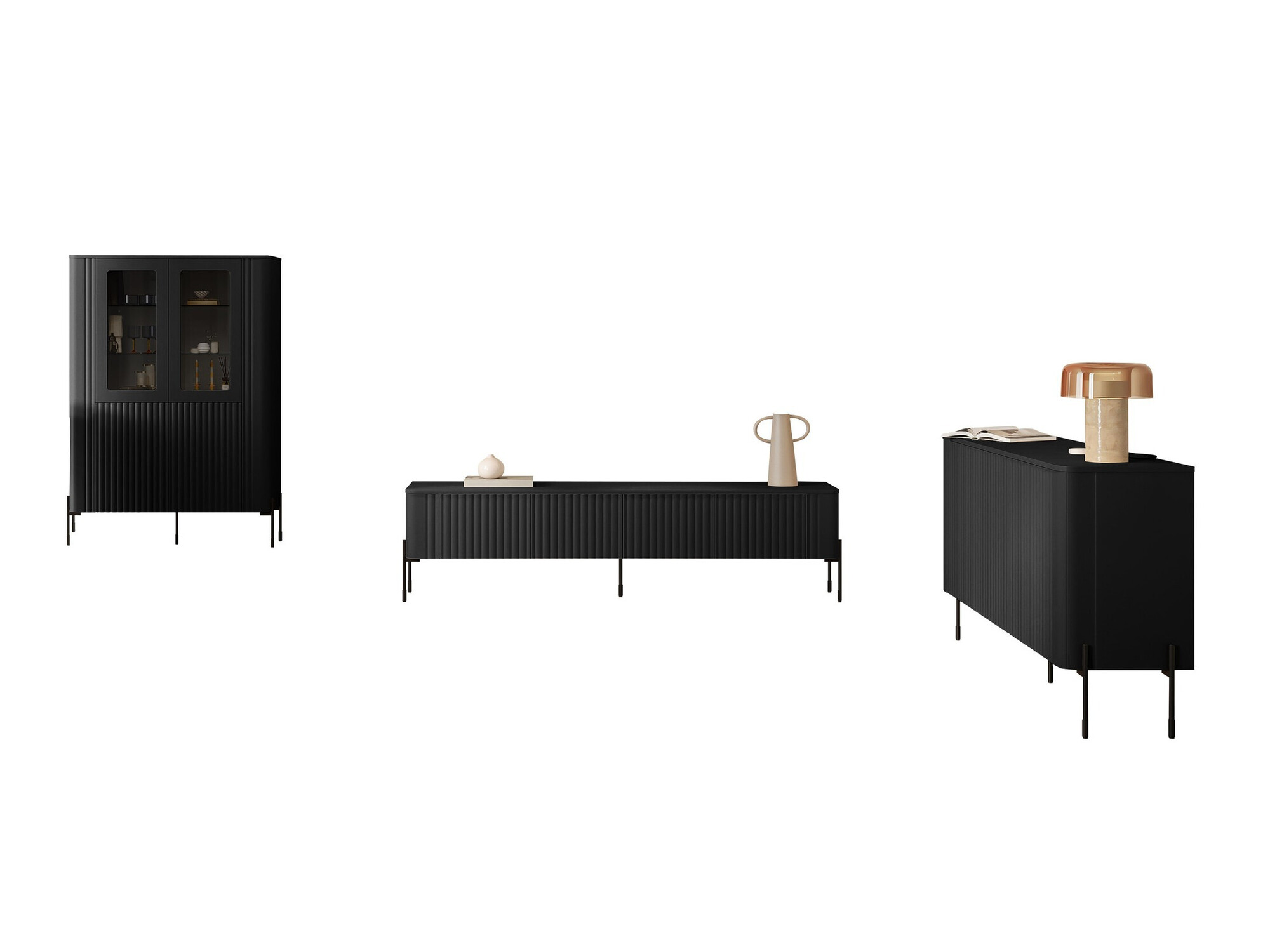 Living room set Nobilitas (Black)