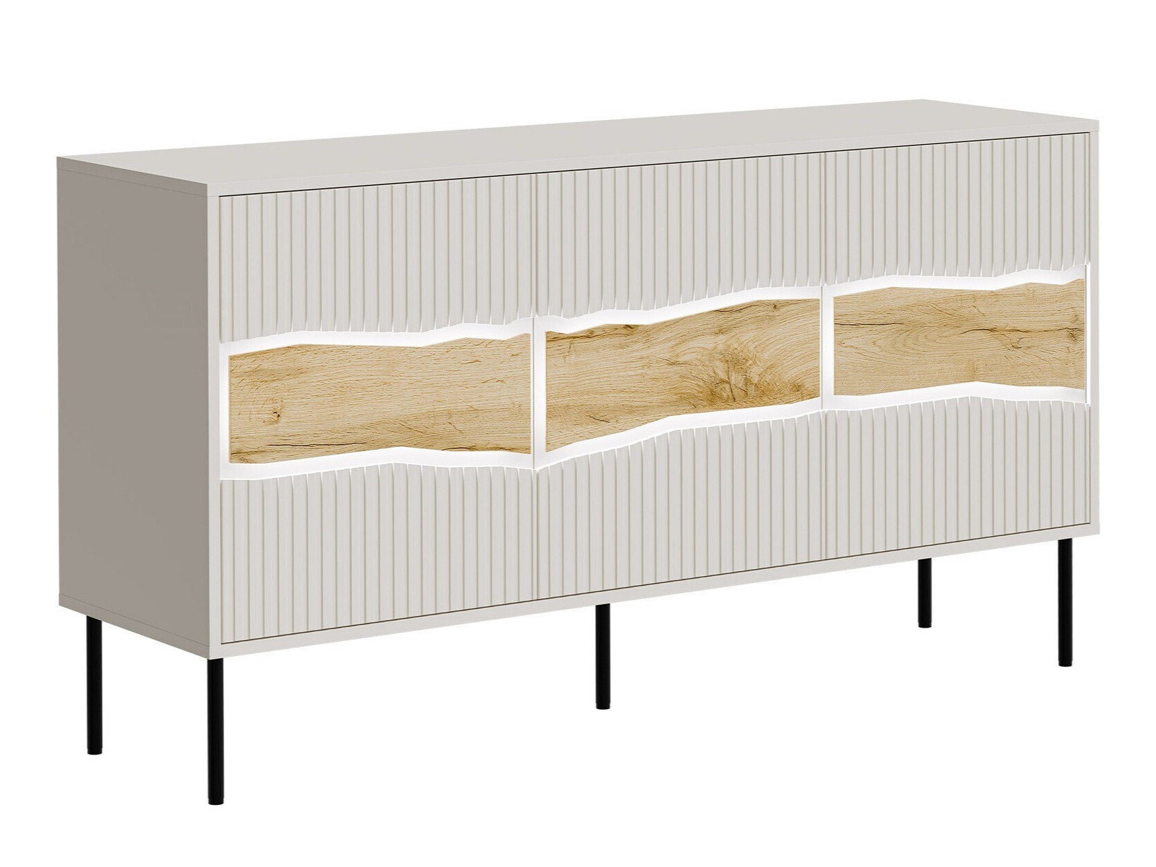Sideboard Monevare 100 (Wotan Oak + Cashmere)