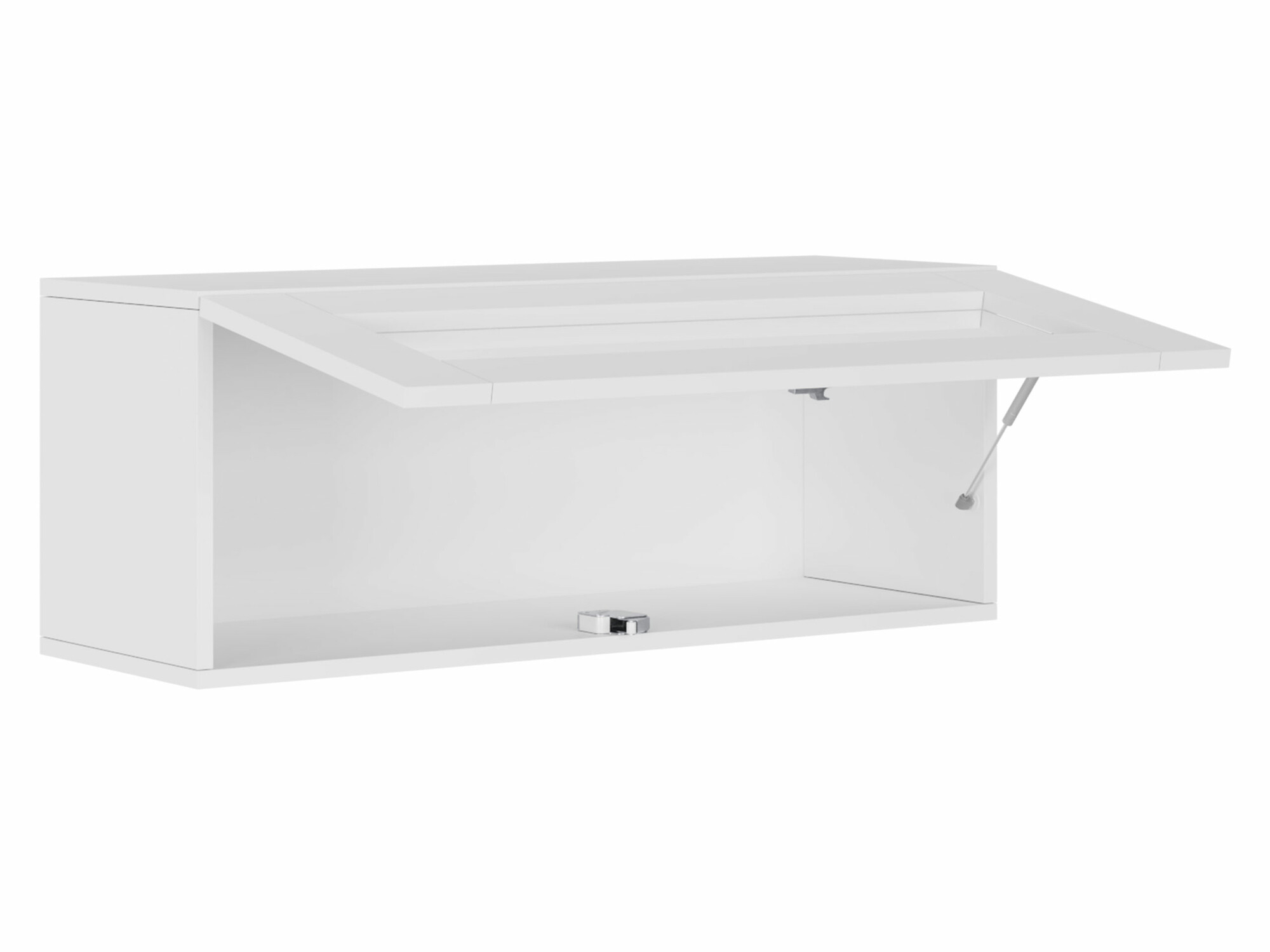 Wall cabinet Vilrin VII (Black + Wotan Oak)