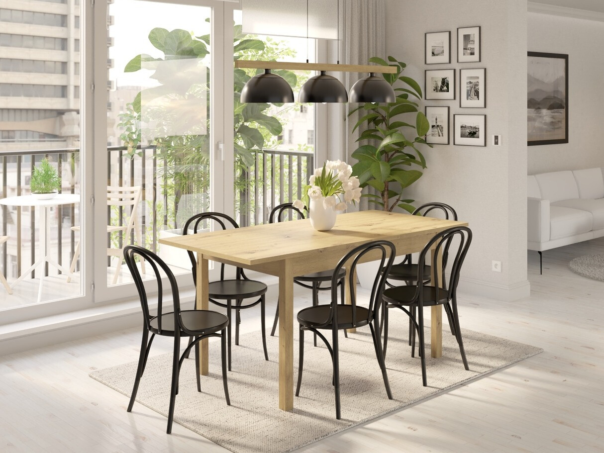 Table Bristol 220 (Artisan oak)