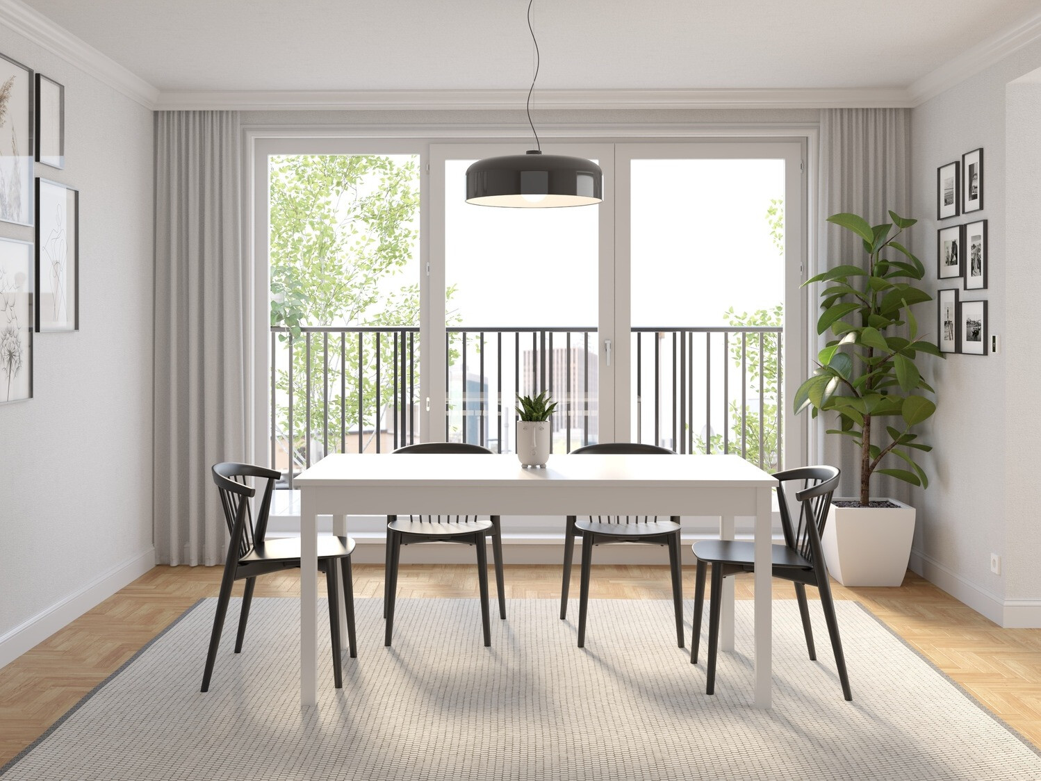 Table Bristol 221 (White)