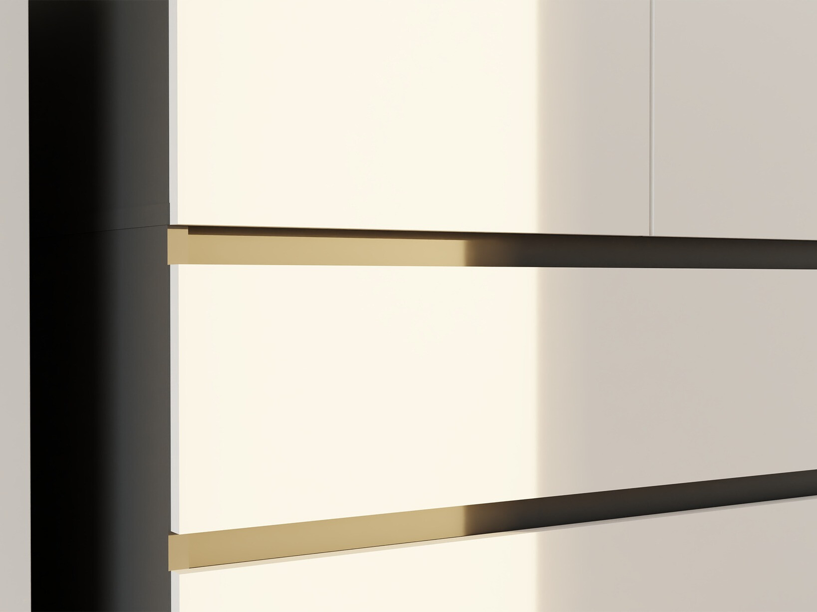 Wardrobe Elbvelu 116 (White + Anthracite)