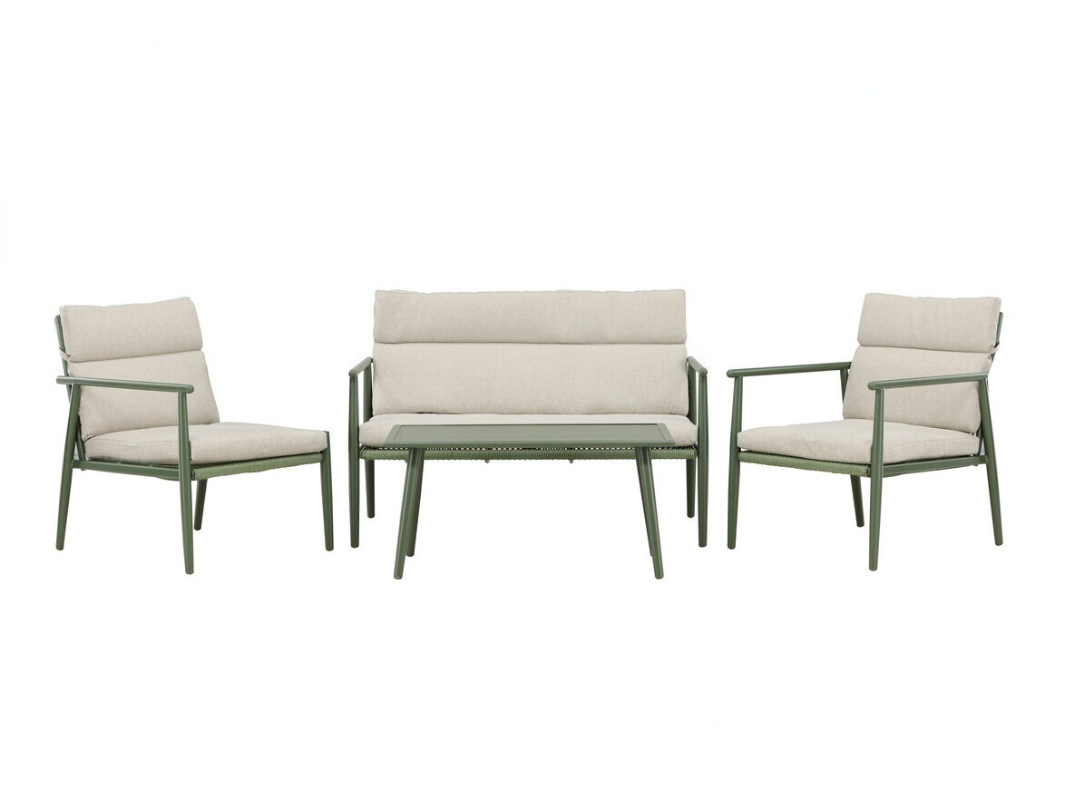 Outdoor furniture set Dallas 4831 (Green + Beige)
