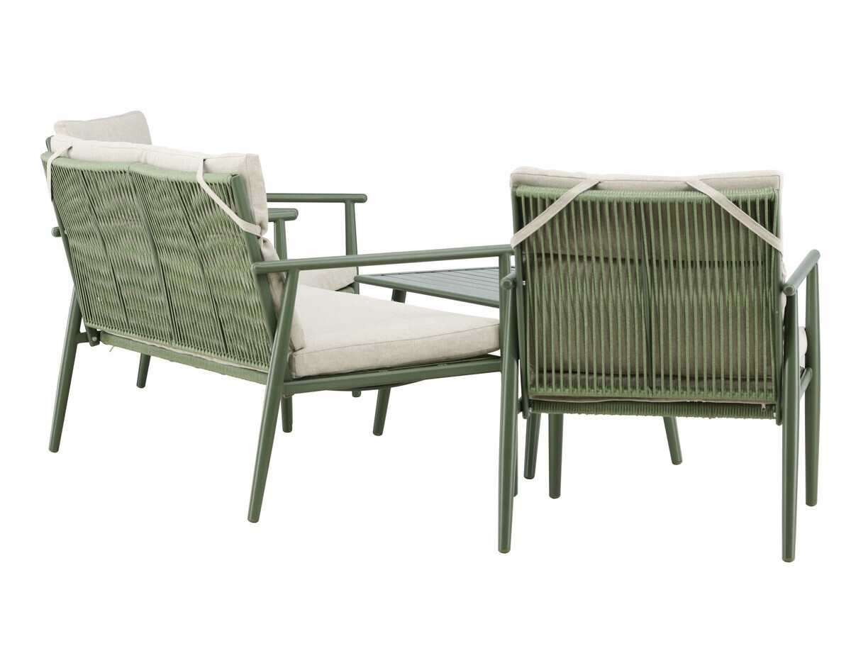 Outdoor furniture set Dallas 4831 (Green + Beige)