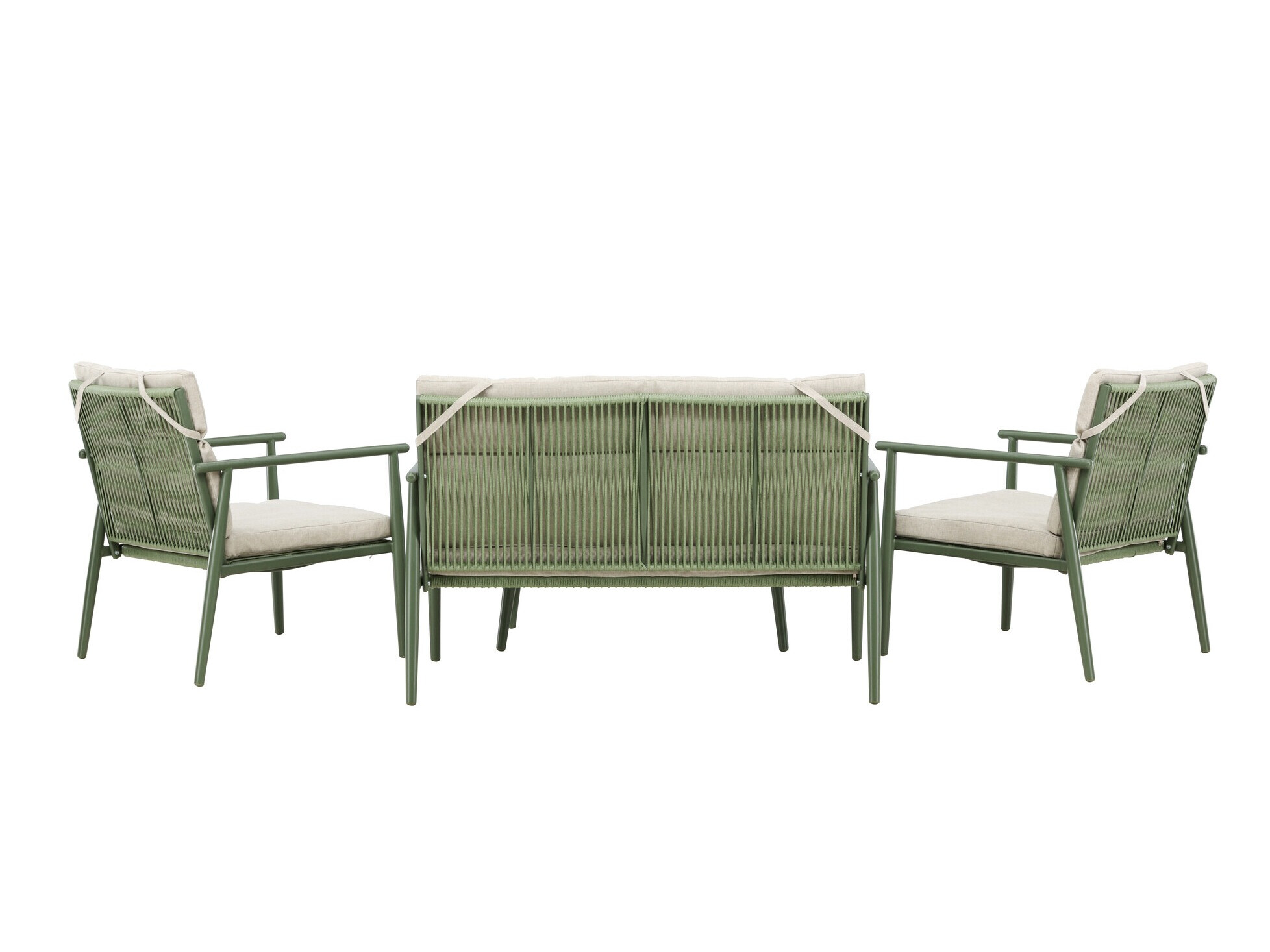 Outdoor furniture set Dallas 4831 (Green + Beige)