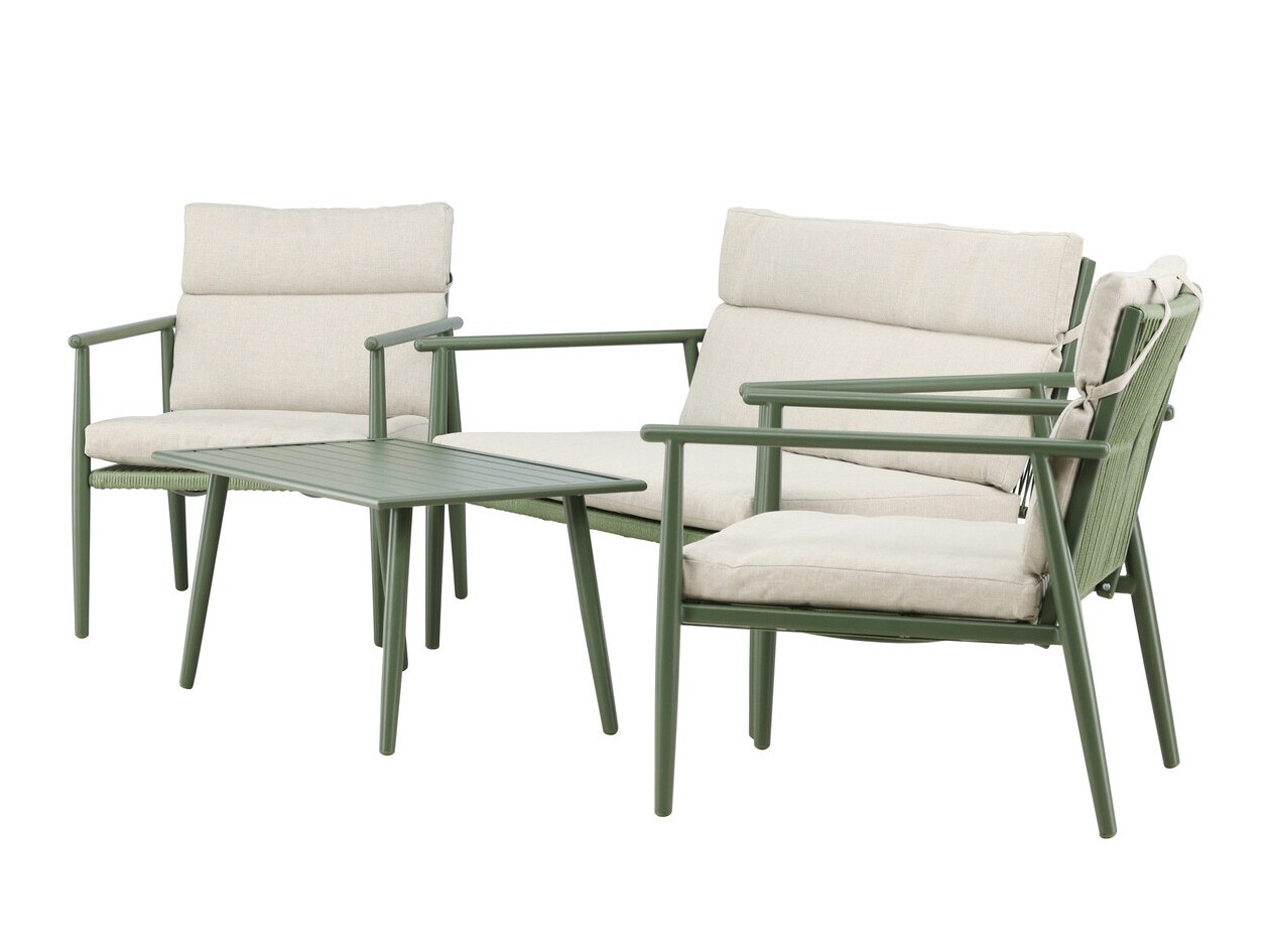 Outdoor furniture set Dallas 4831 (Green + Beige)