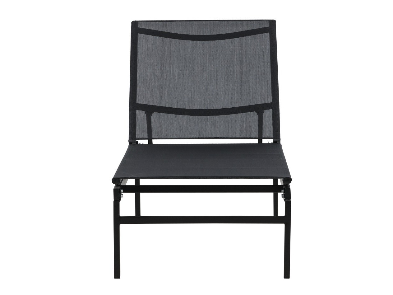 Outdoor sunbed Dallas 4834 (Black)