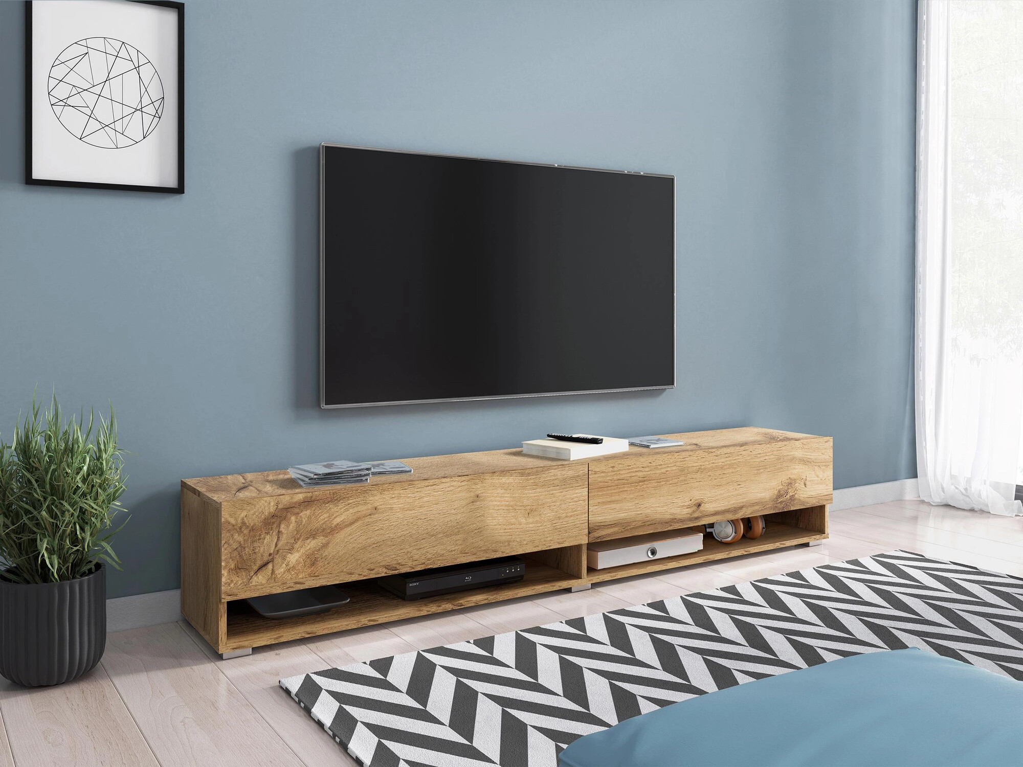 TV stand Sarasota 119 (Wotan Oak)