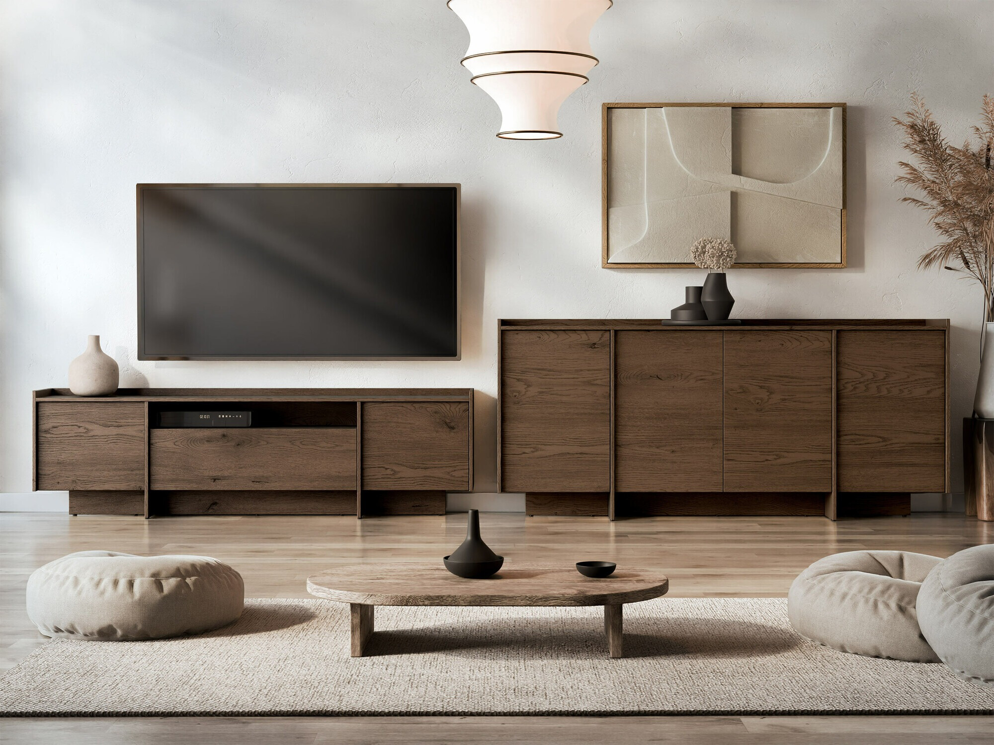 Living room set Filus (Dark oak)