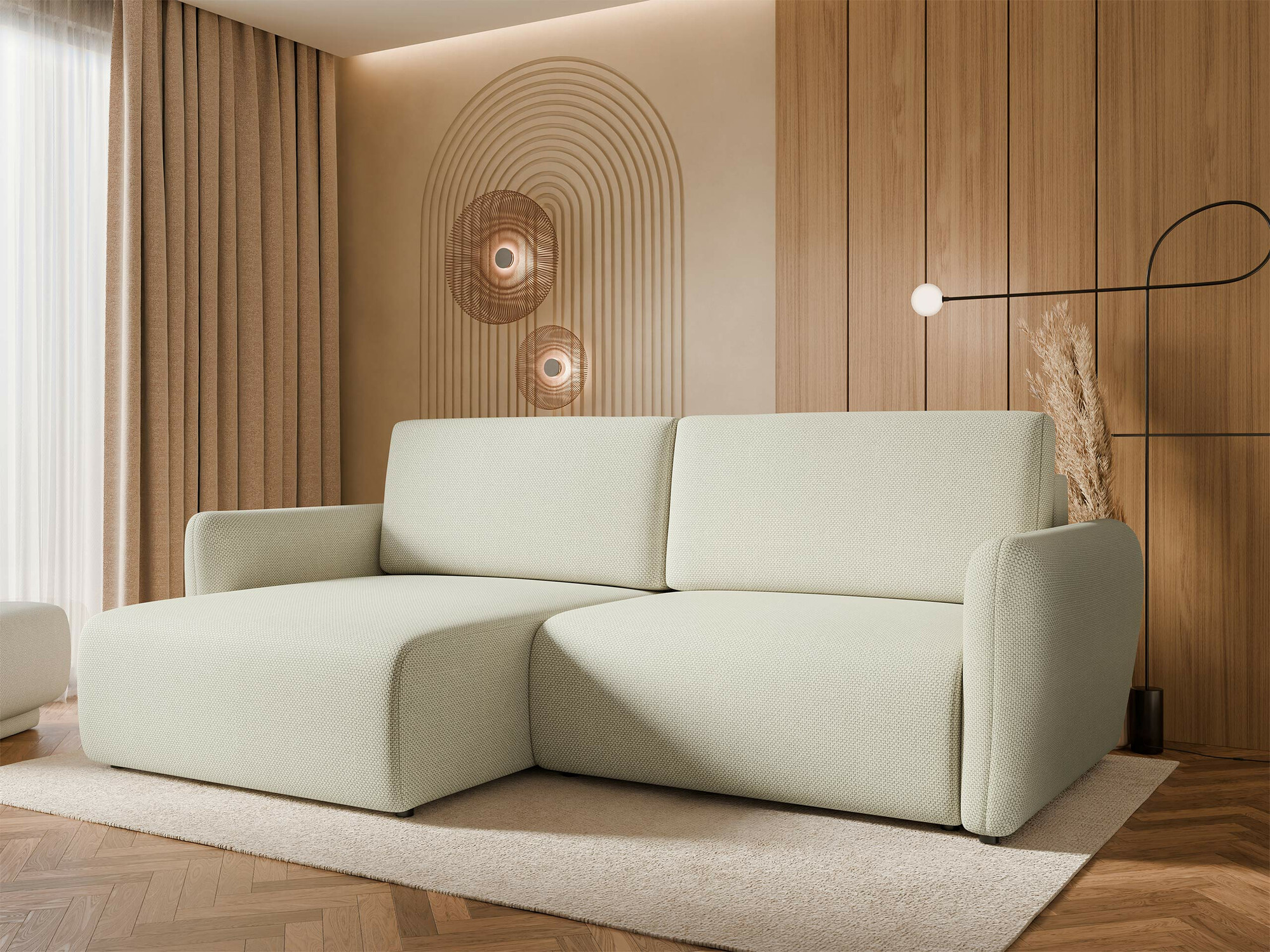 Corner sofa Temple 131 (Cruz 09)