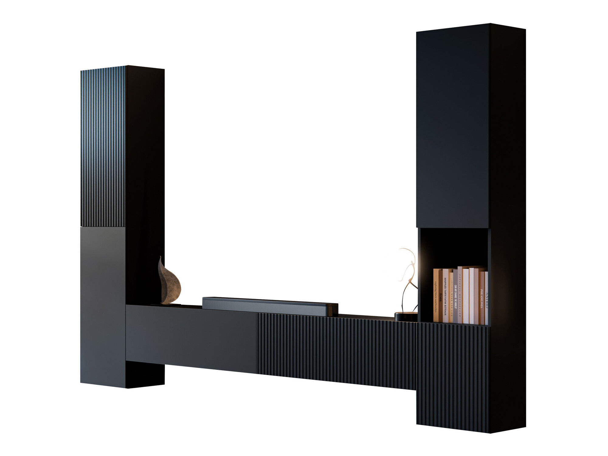 Living room set Species I (Black)