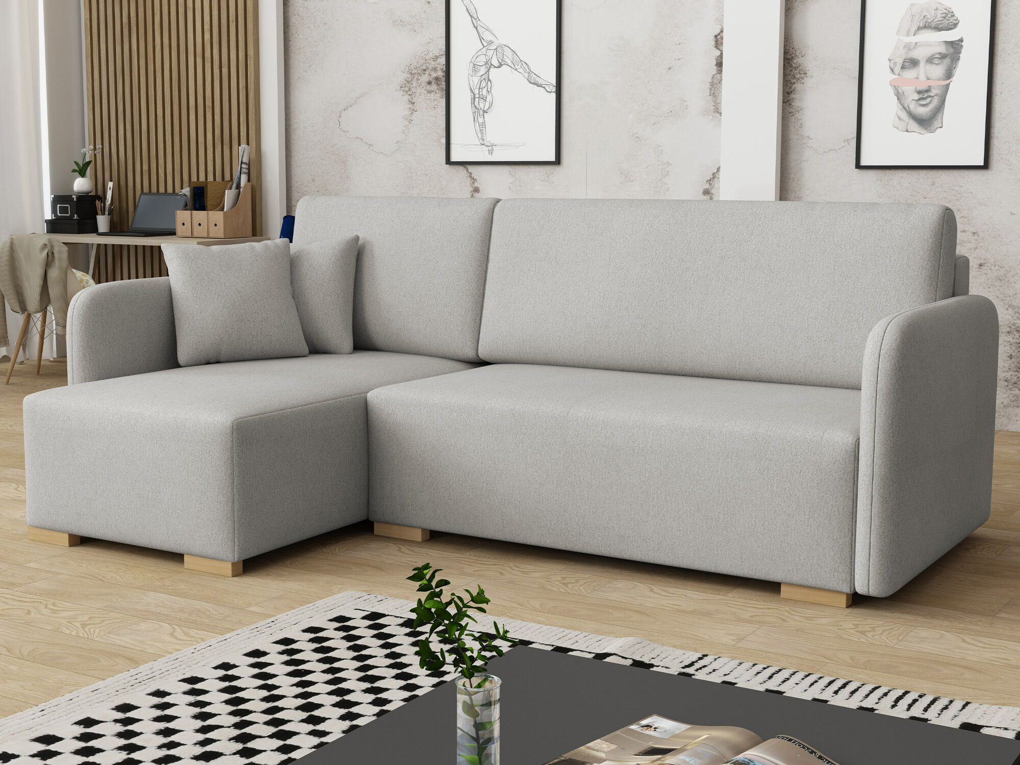 Corner sofa Columbus 245 (Velo 633)
