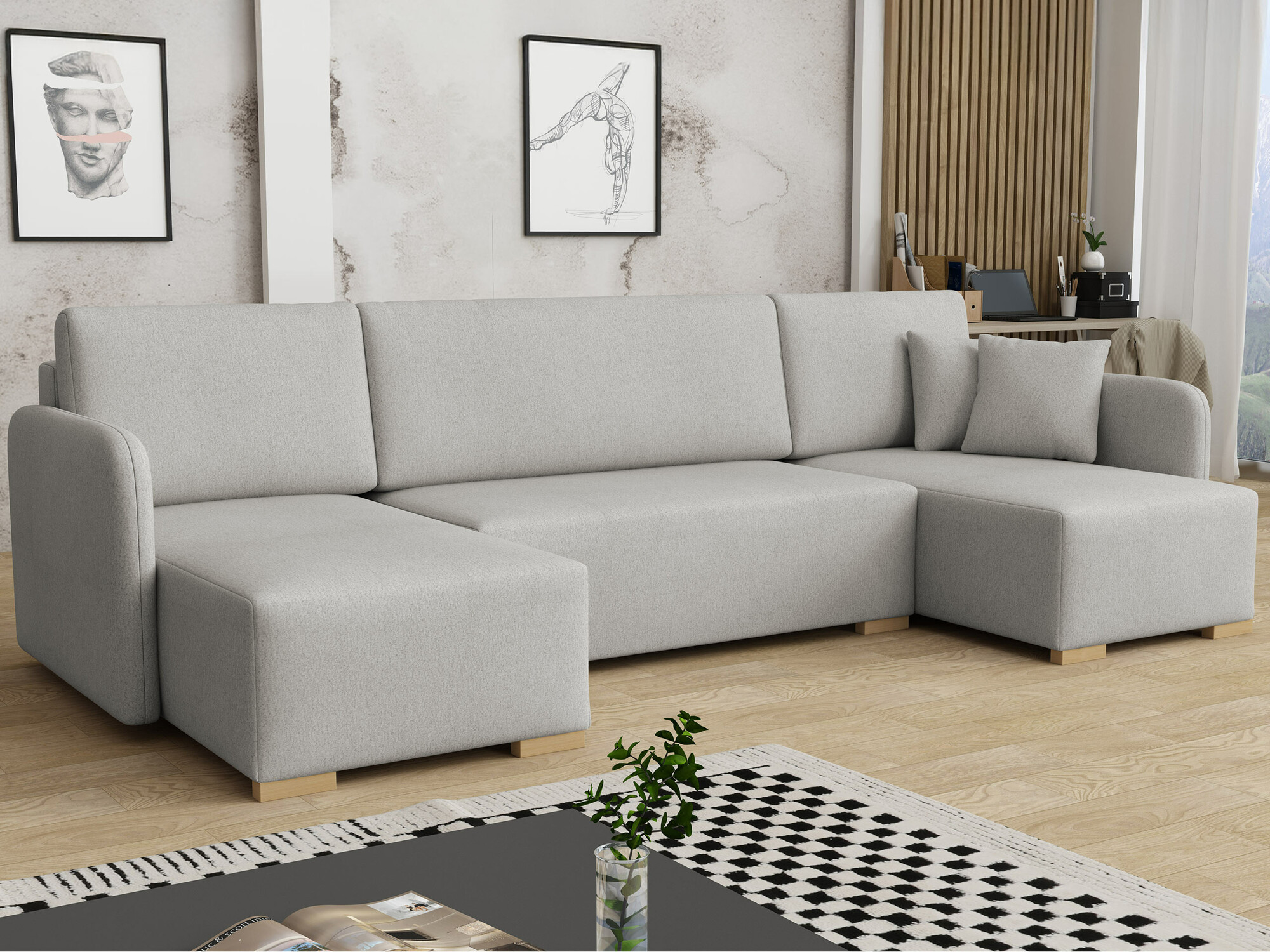 Corner sofa Columbus 246 (Velo 633)