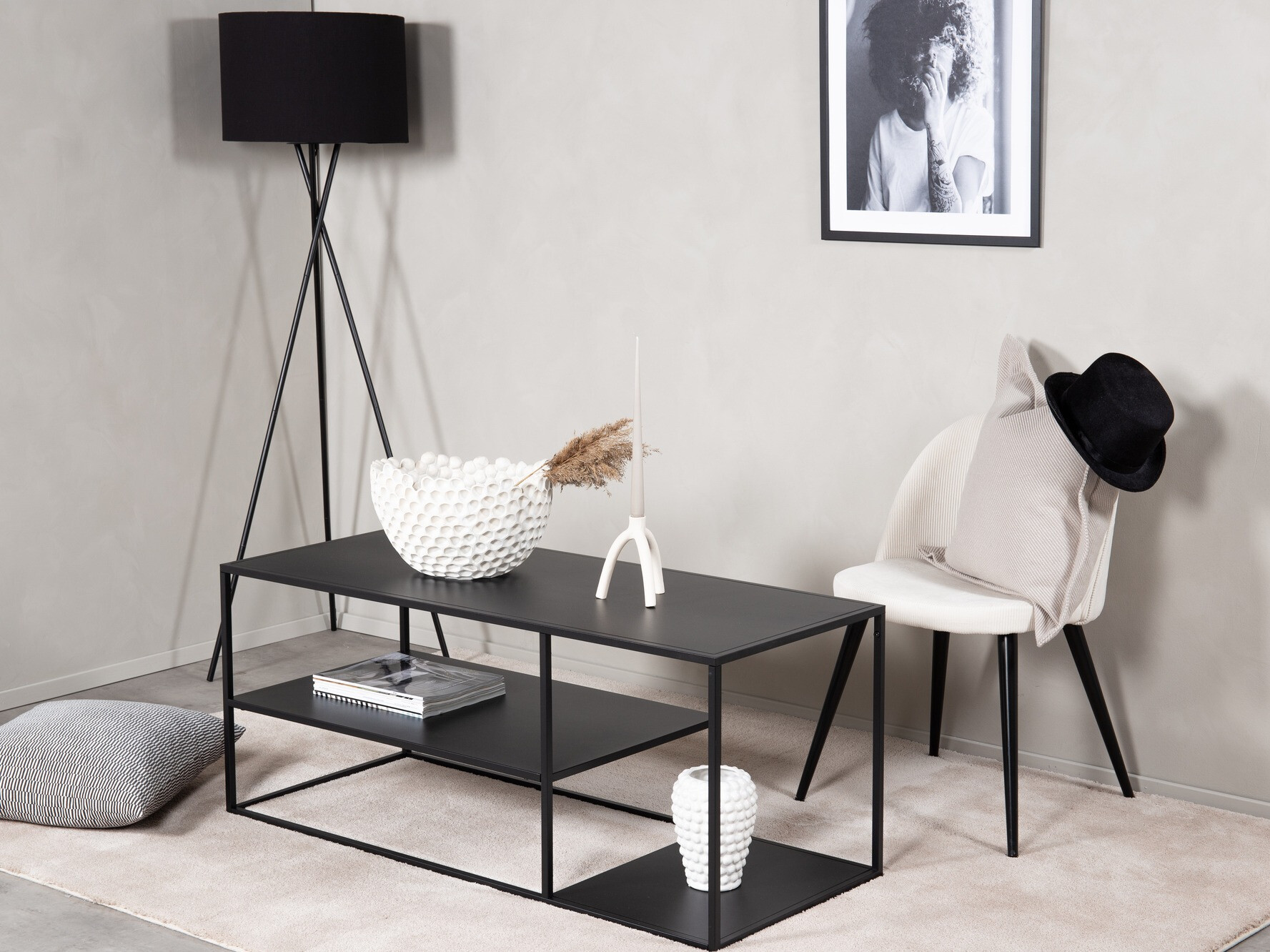 Coffee table Dallas 4727 (Black)