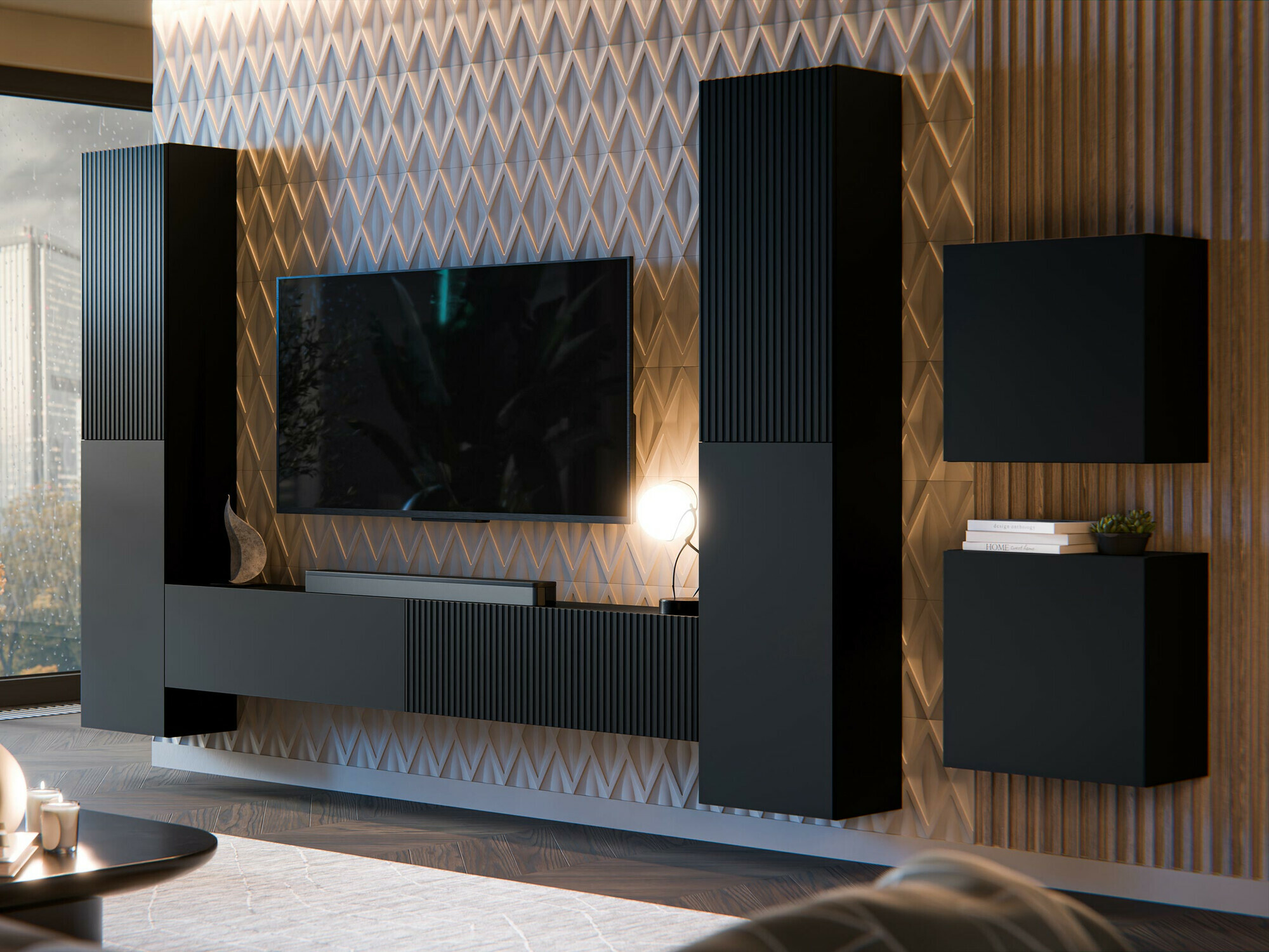 Living room set Species V (Black)