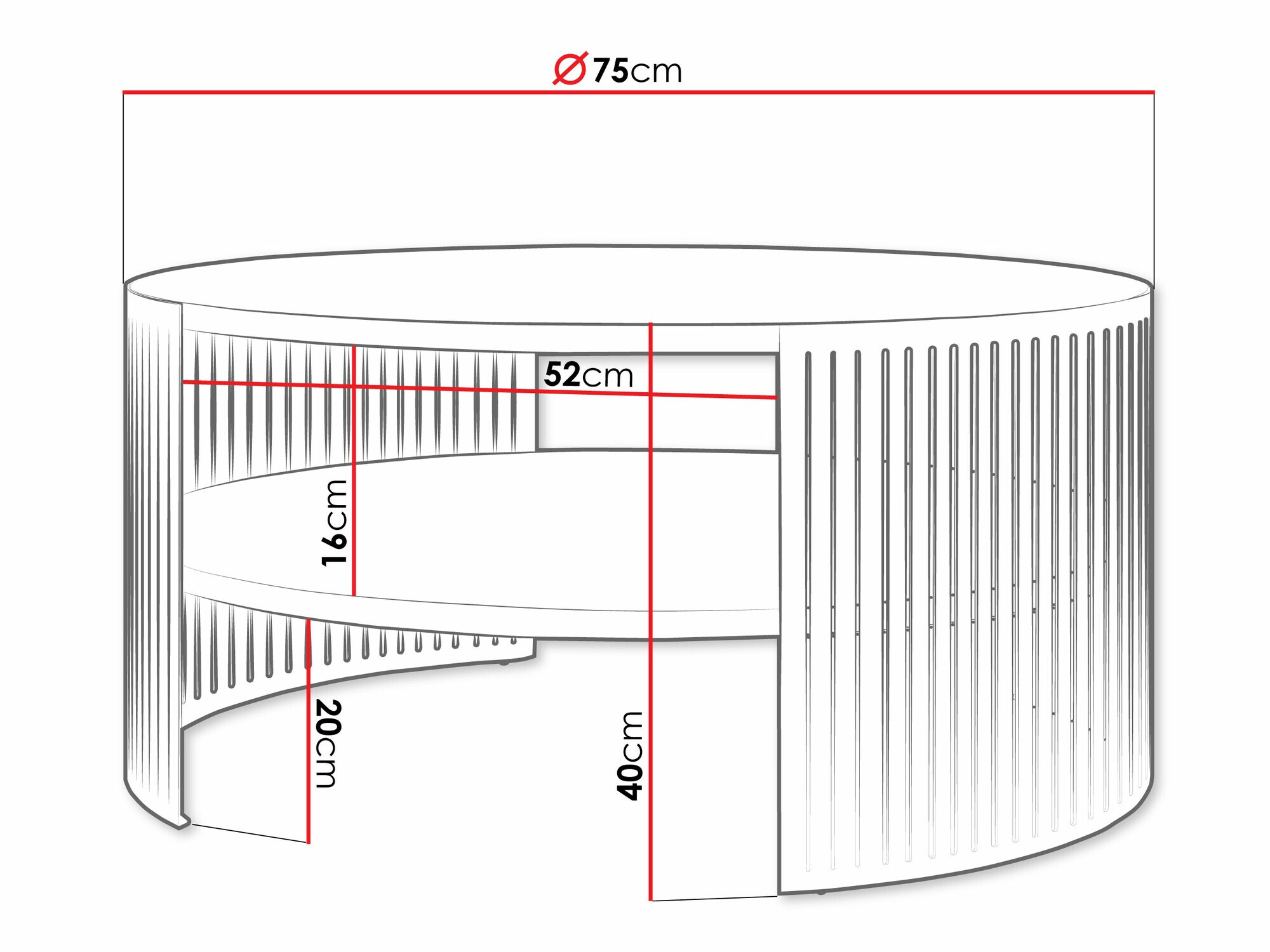 Coffee table Civer VIII
