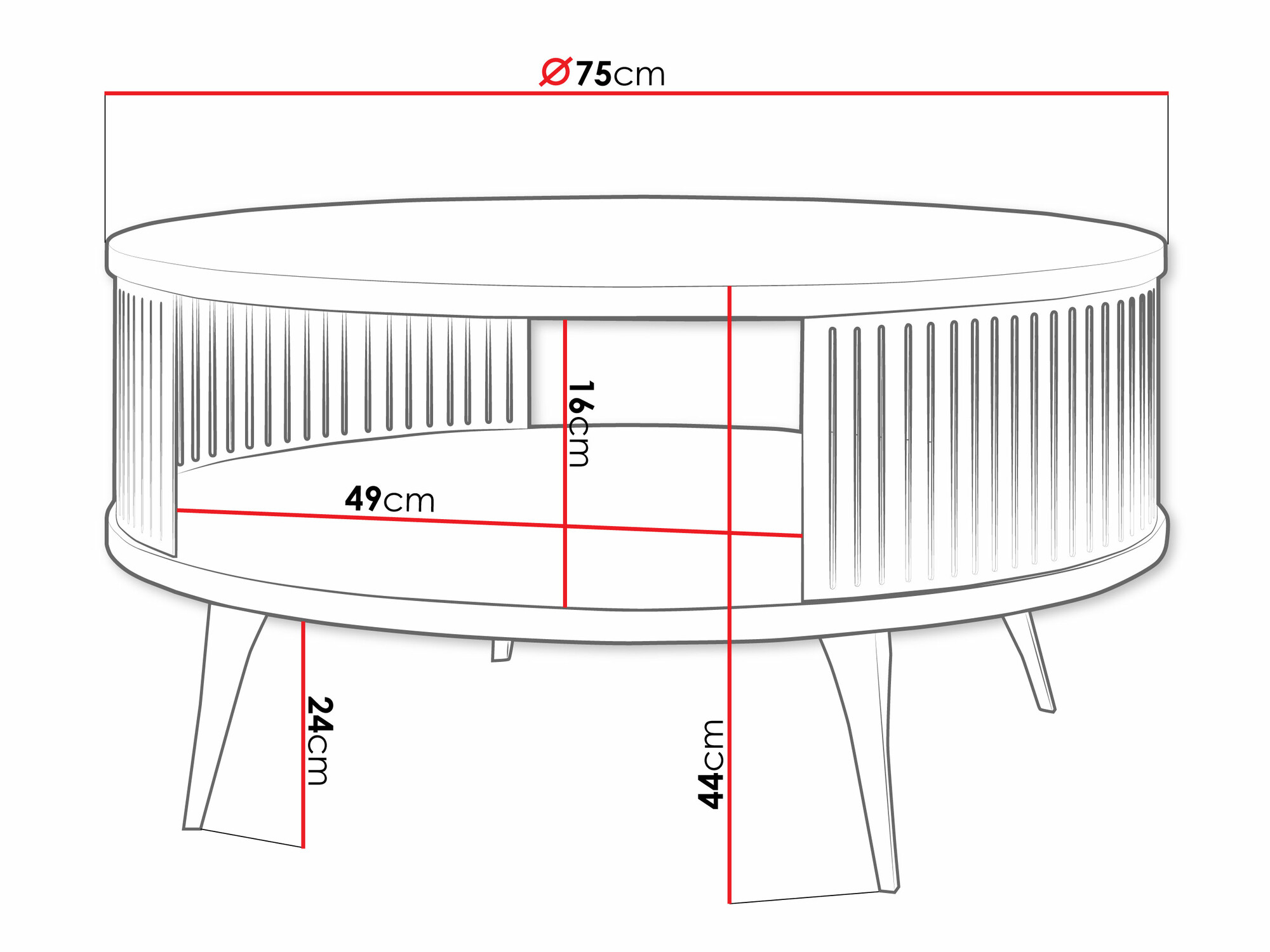 Coffee table Vitum VI