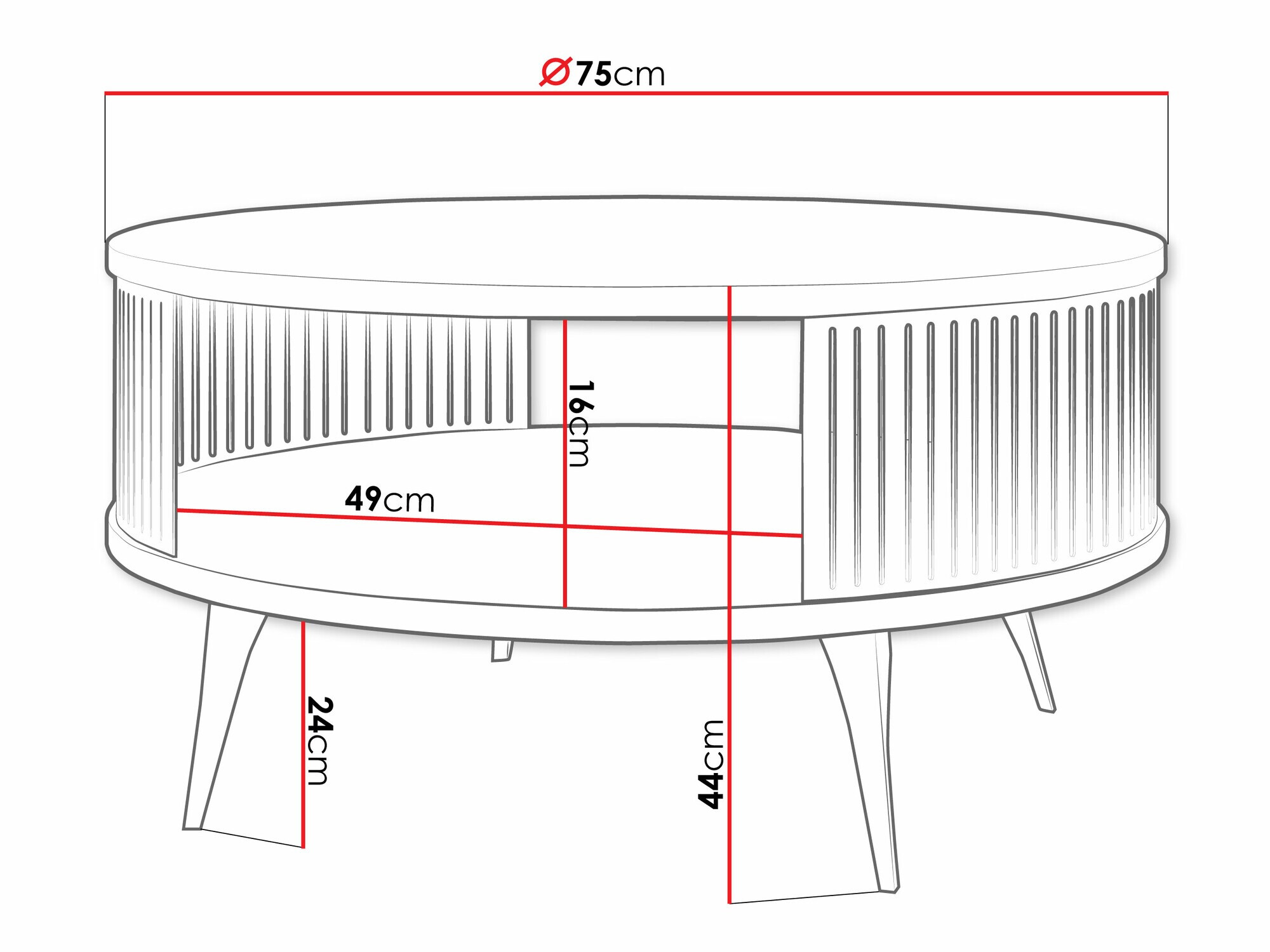 Coffee table Vitum VI