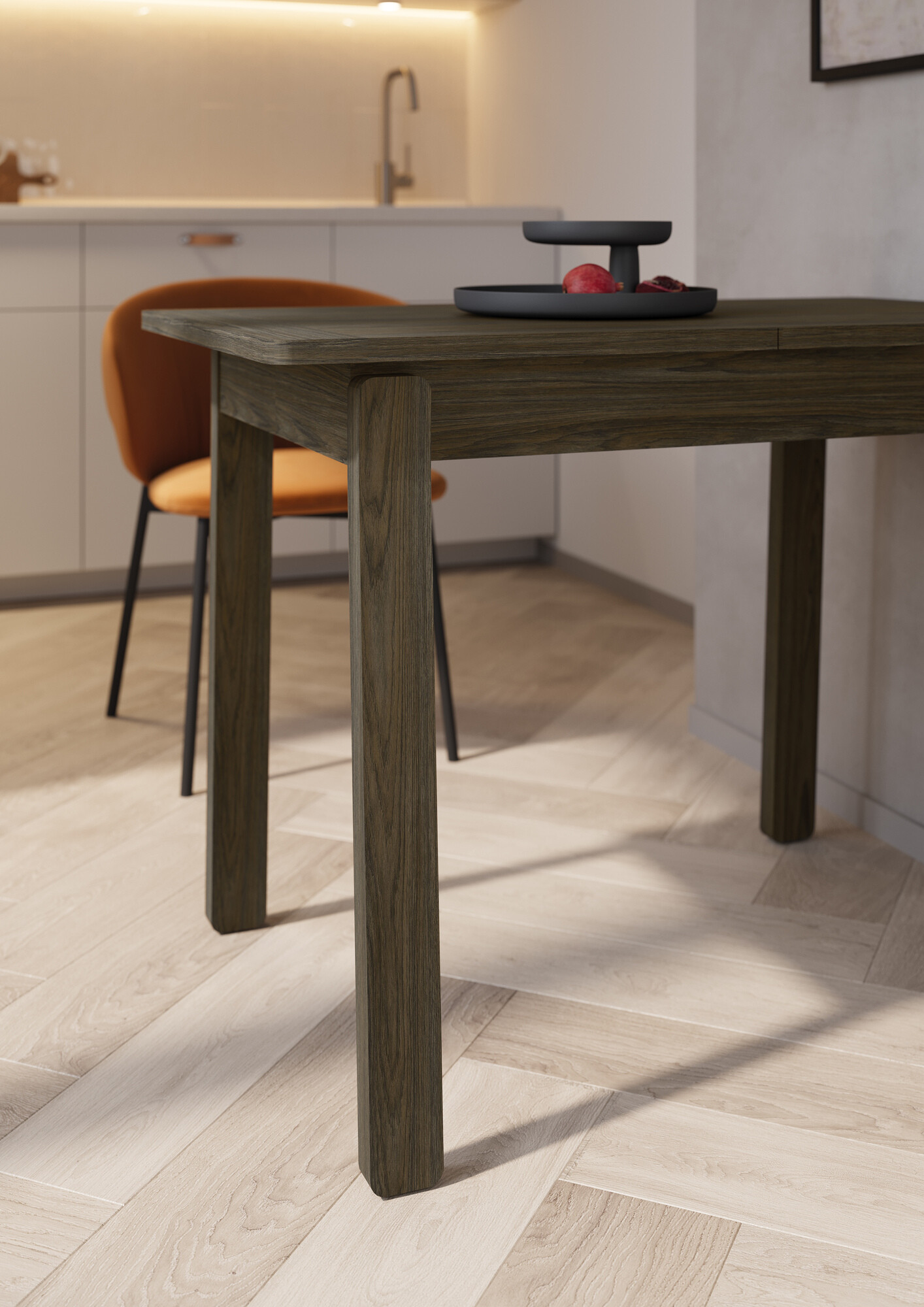 Table Fresno 173 (Dark oak)