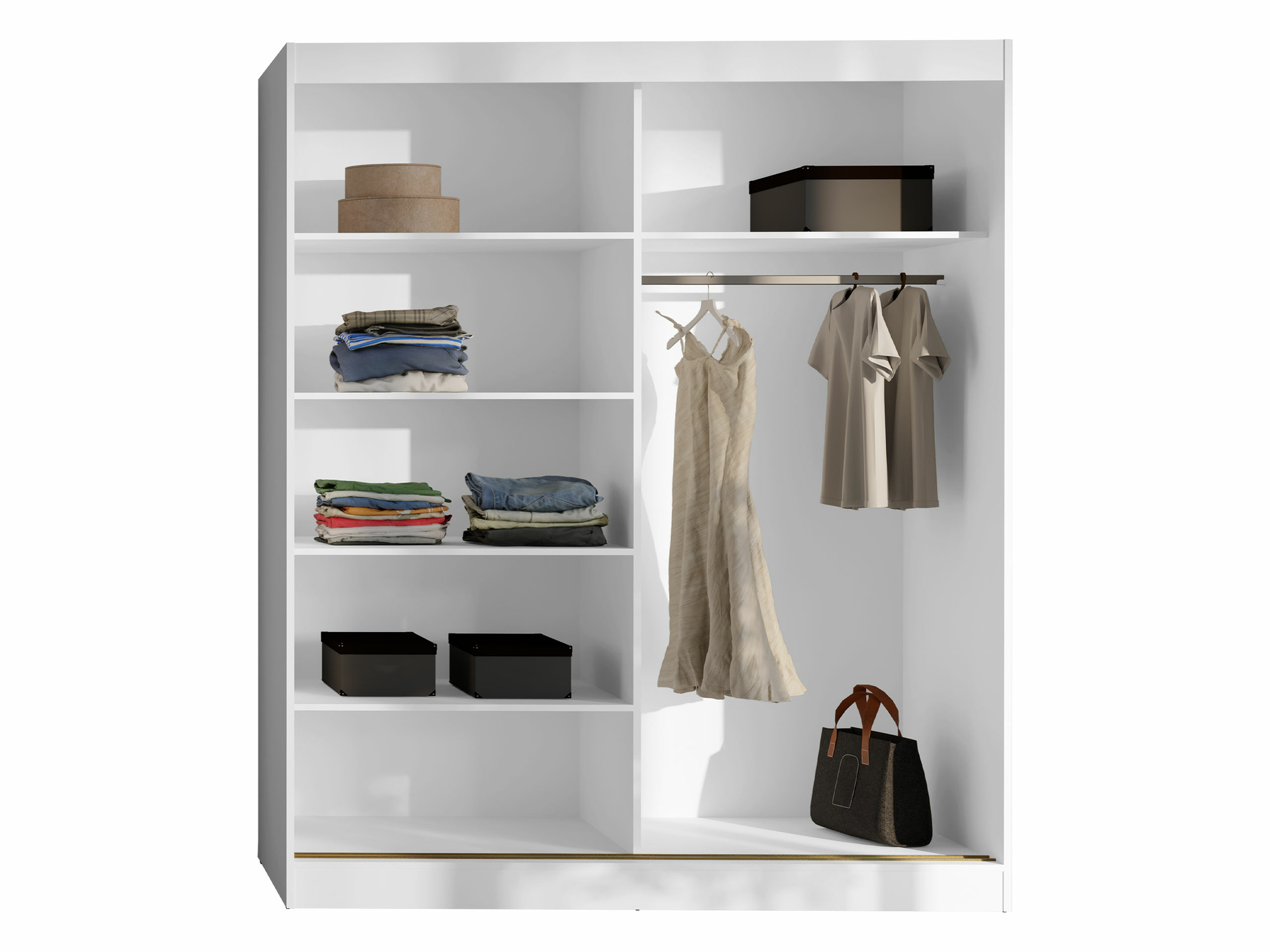 Wardrobe Toledo 132 (White)