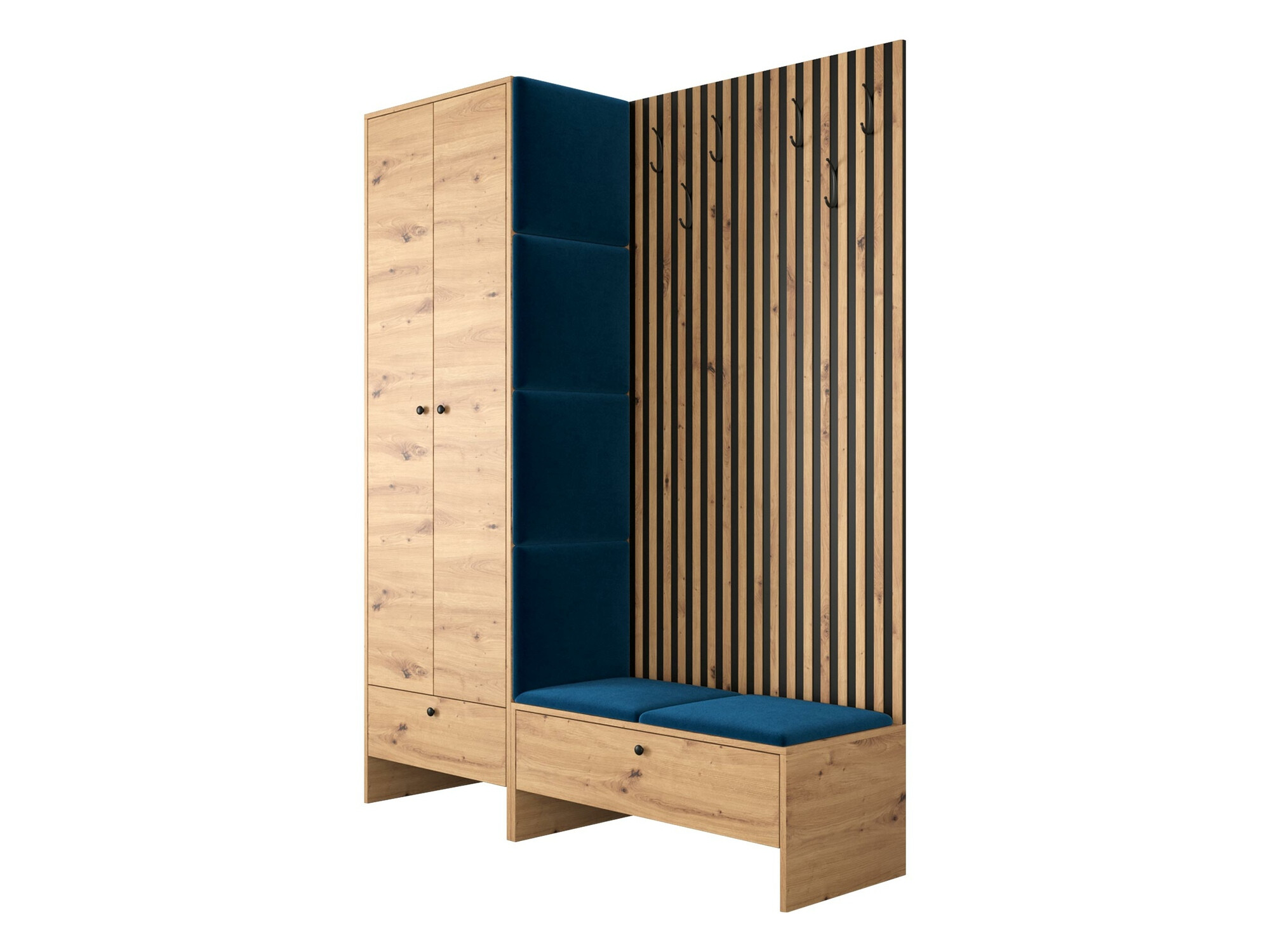 Hallway set Donio III (Artisan oak + Manila 26)