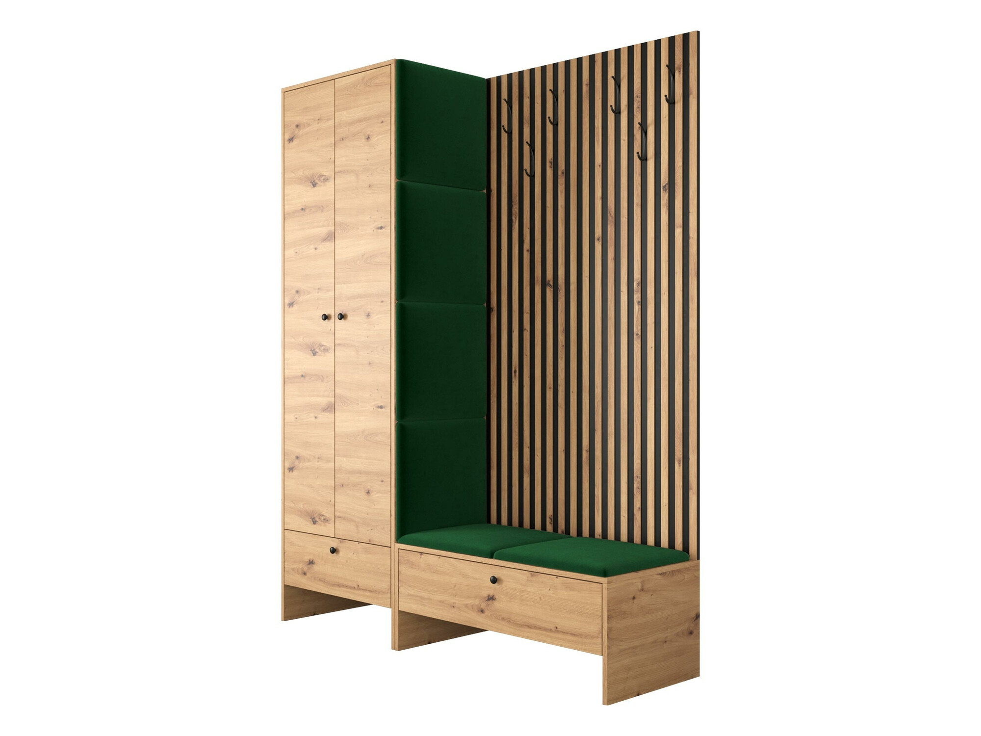 Hallway set Donio III (Artisan oak + Manila 35)