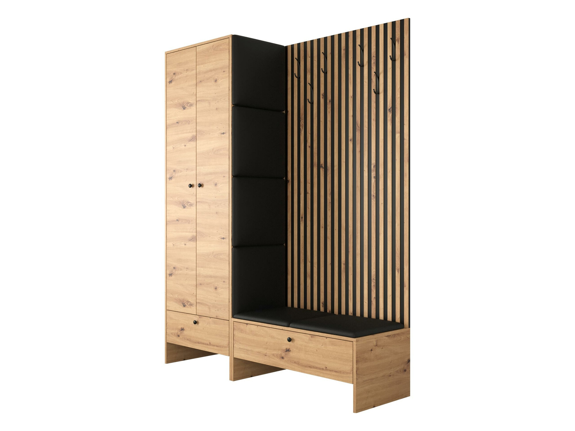 Hallway set Donio III (Artisan oak + Soft 011)