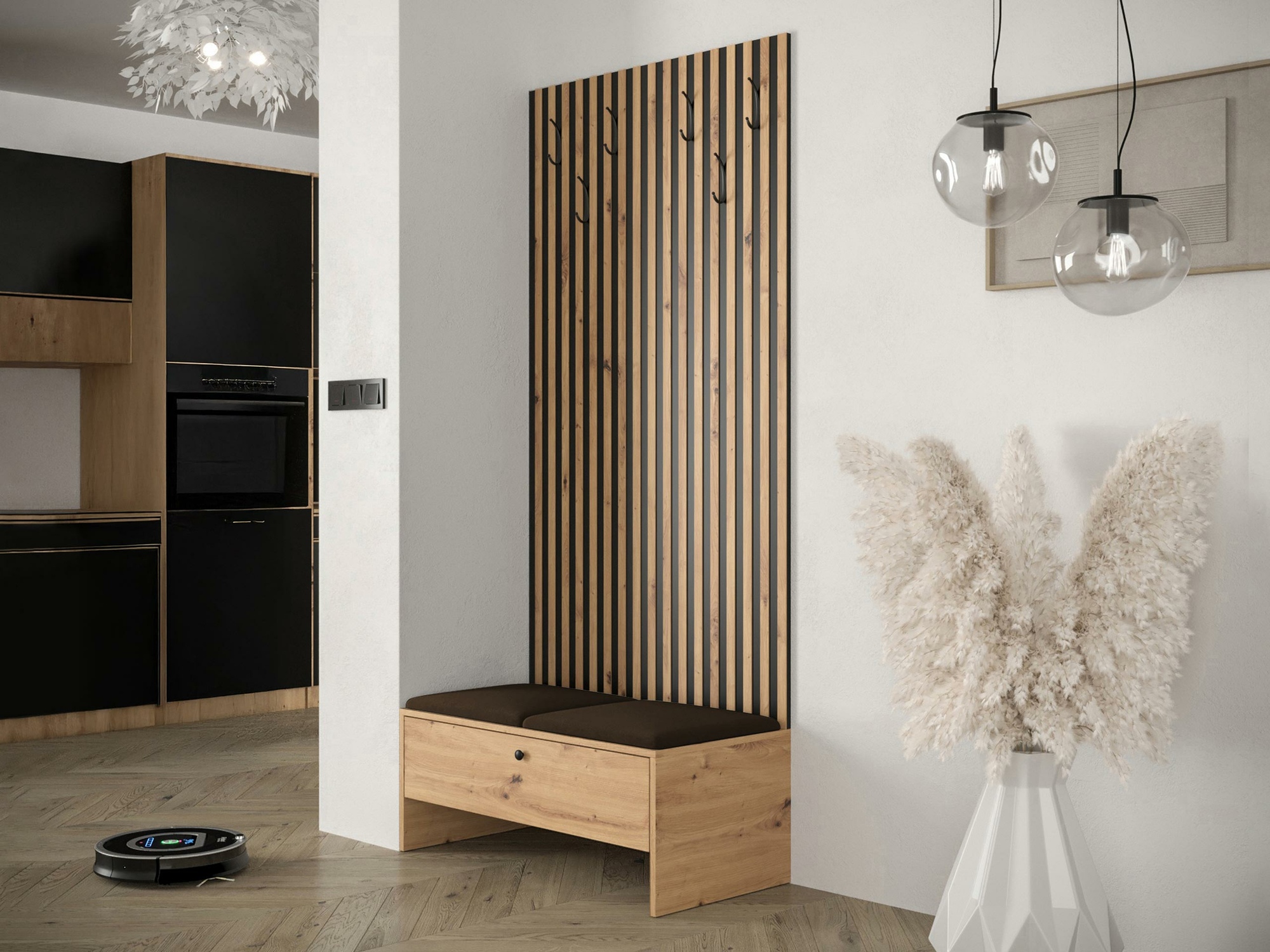 Hallway set Donio IV (Artisan oak + Manila 04)