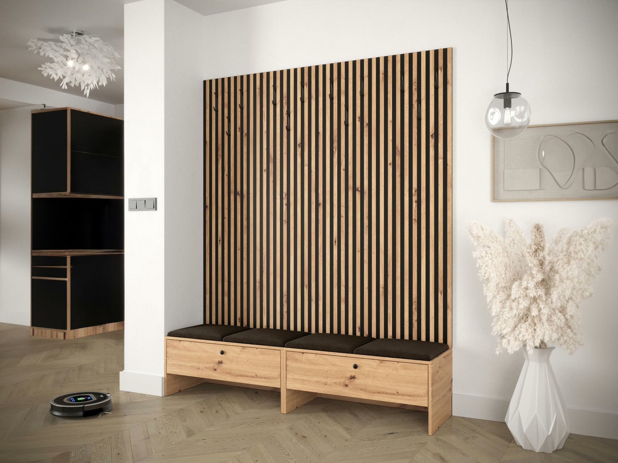 Hallway set Donio V (Artisan oak + Manila 04)