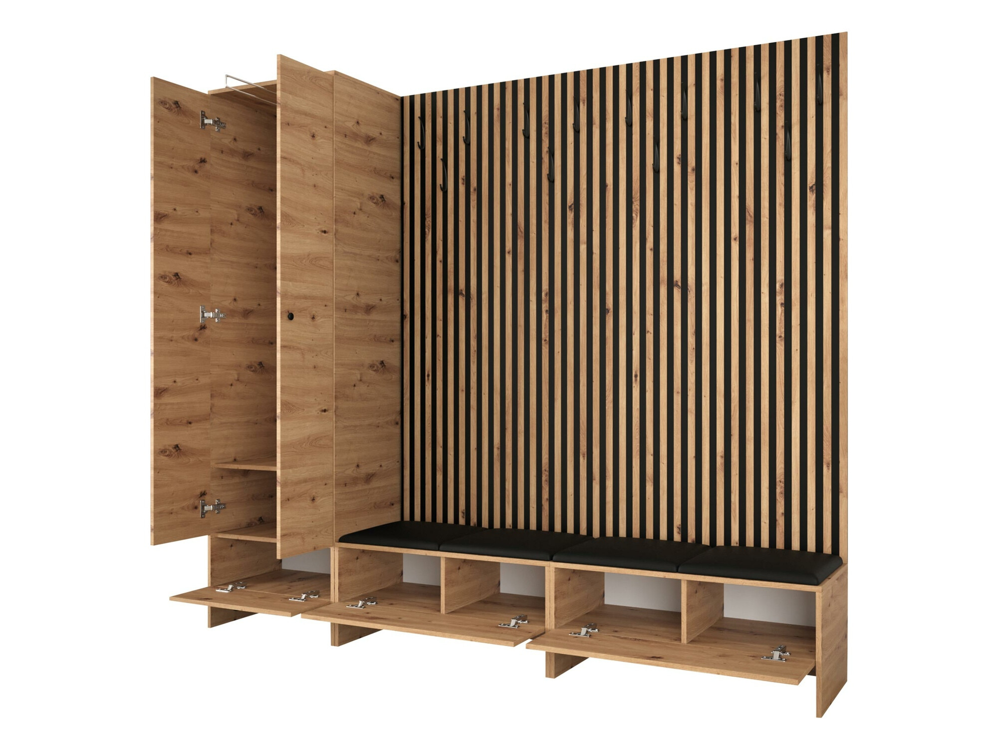 Hallway set Donio VI (Artisan oak + Manila 35)