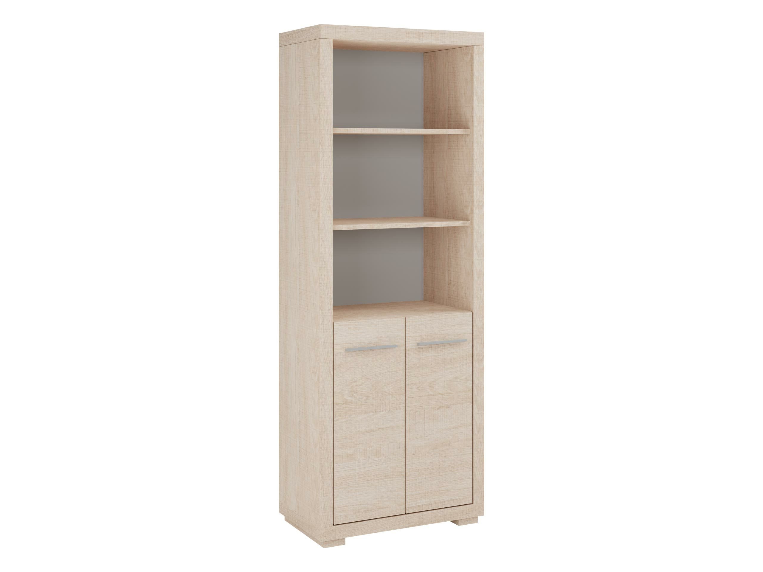 Bookcase Fiomeri 124 (Santana oak)