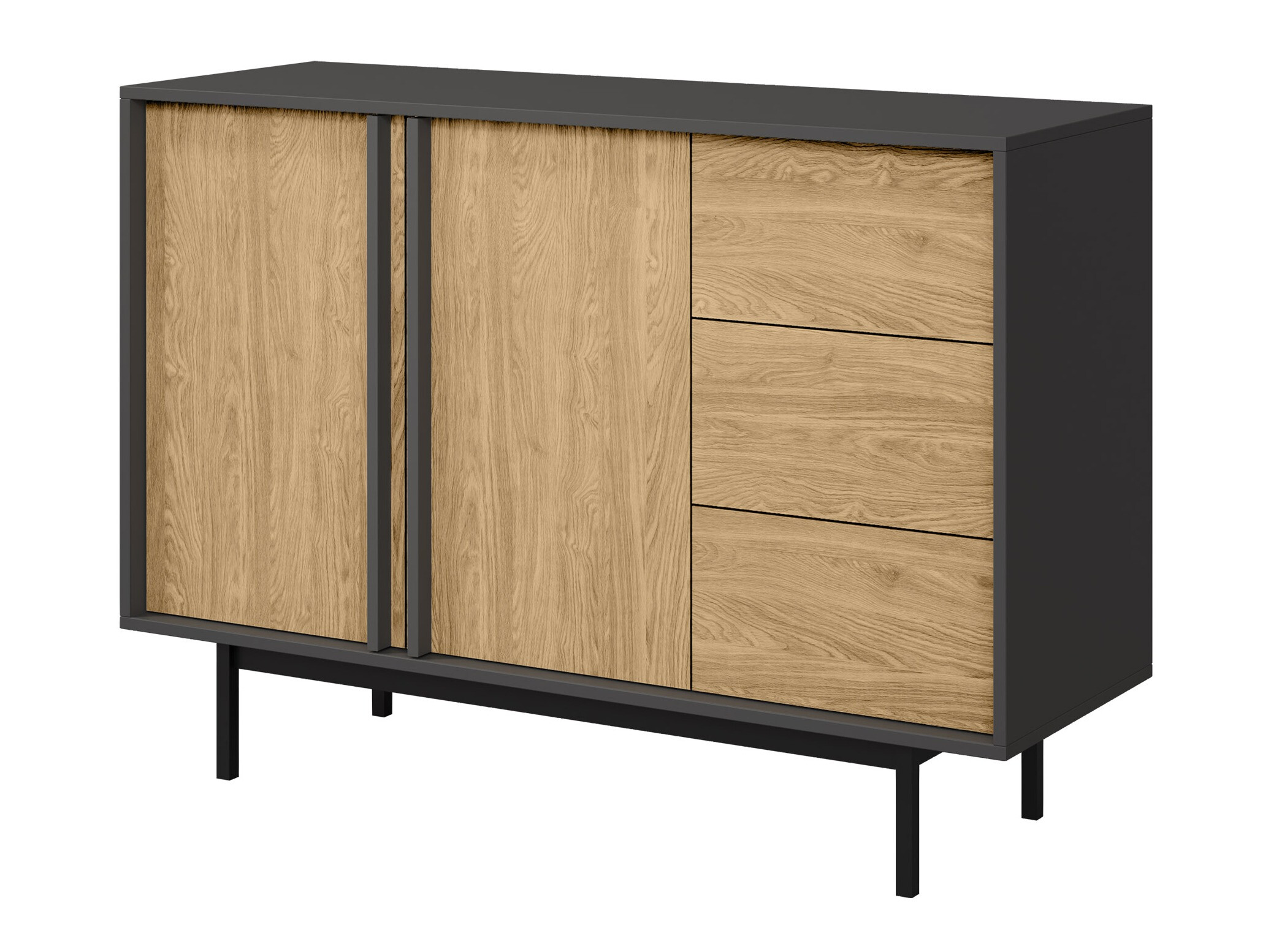 Chest of drawers Levali 106 (Oak)
