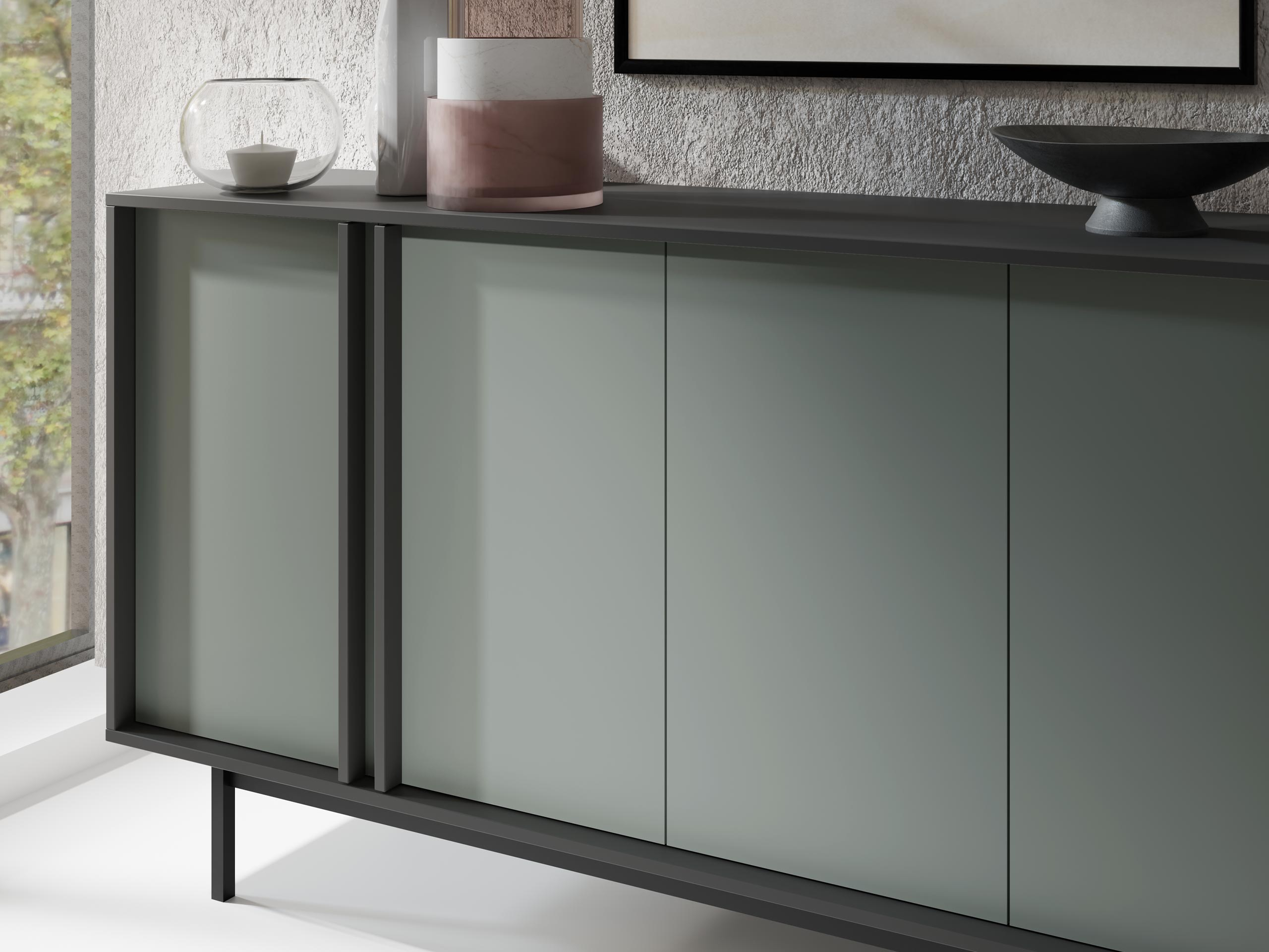 Sideboard Levali 105 (Dusty green)