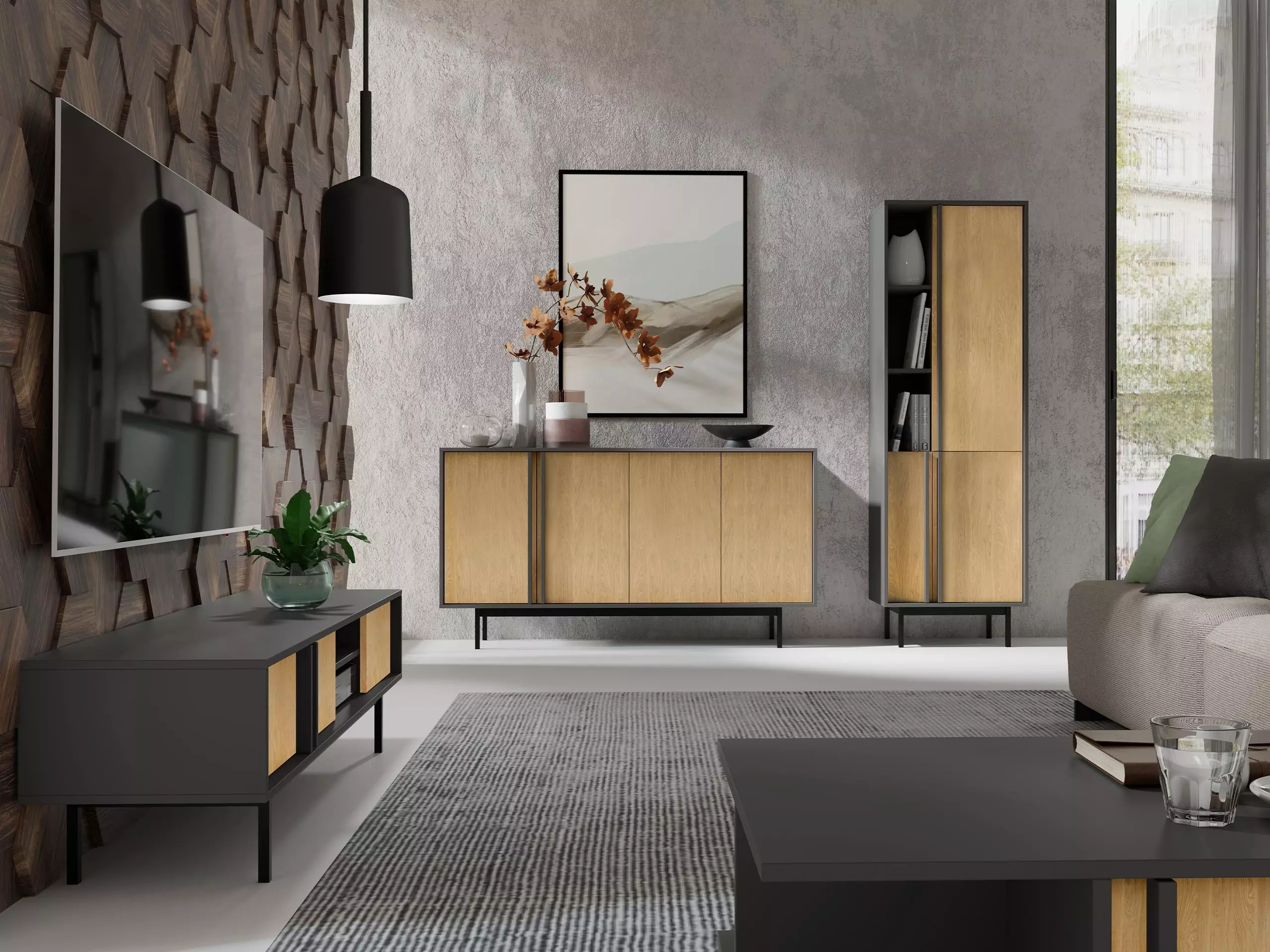 Sideboard Levali 105 (Oak)