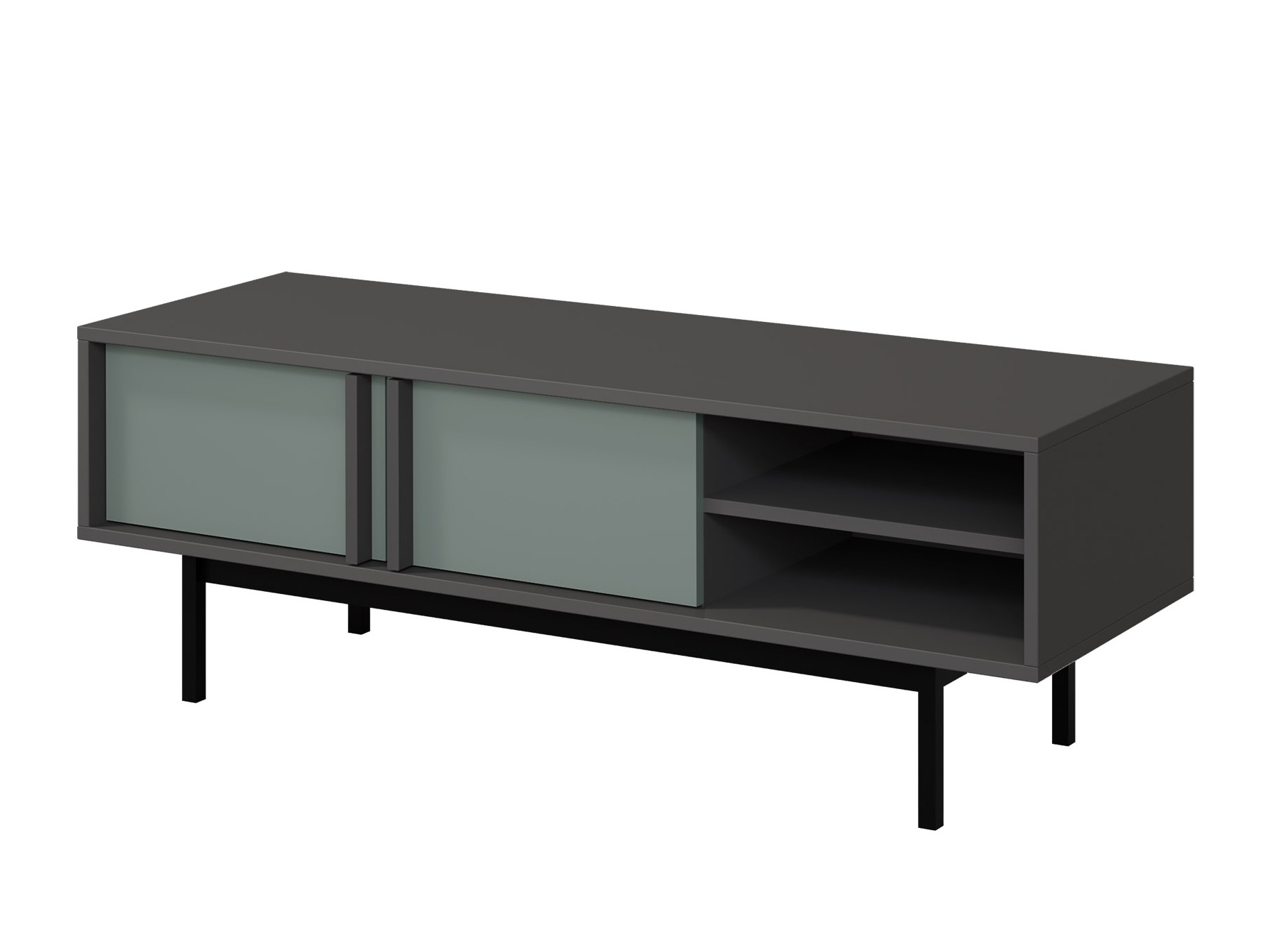 TV stand Levali 109 (Dusty green)