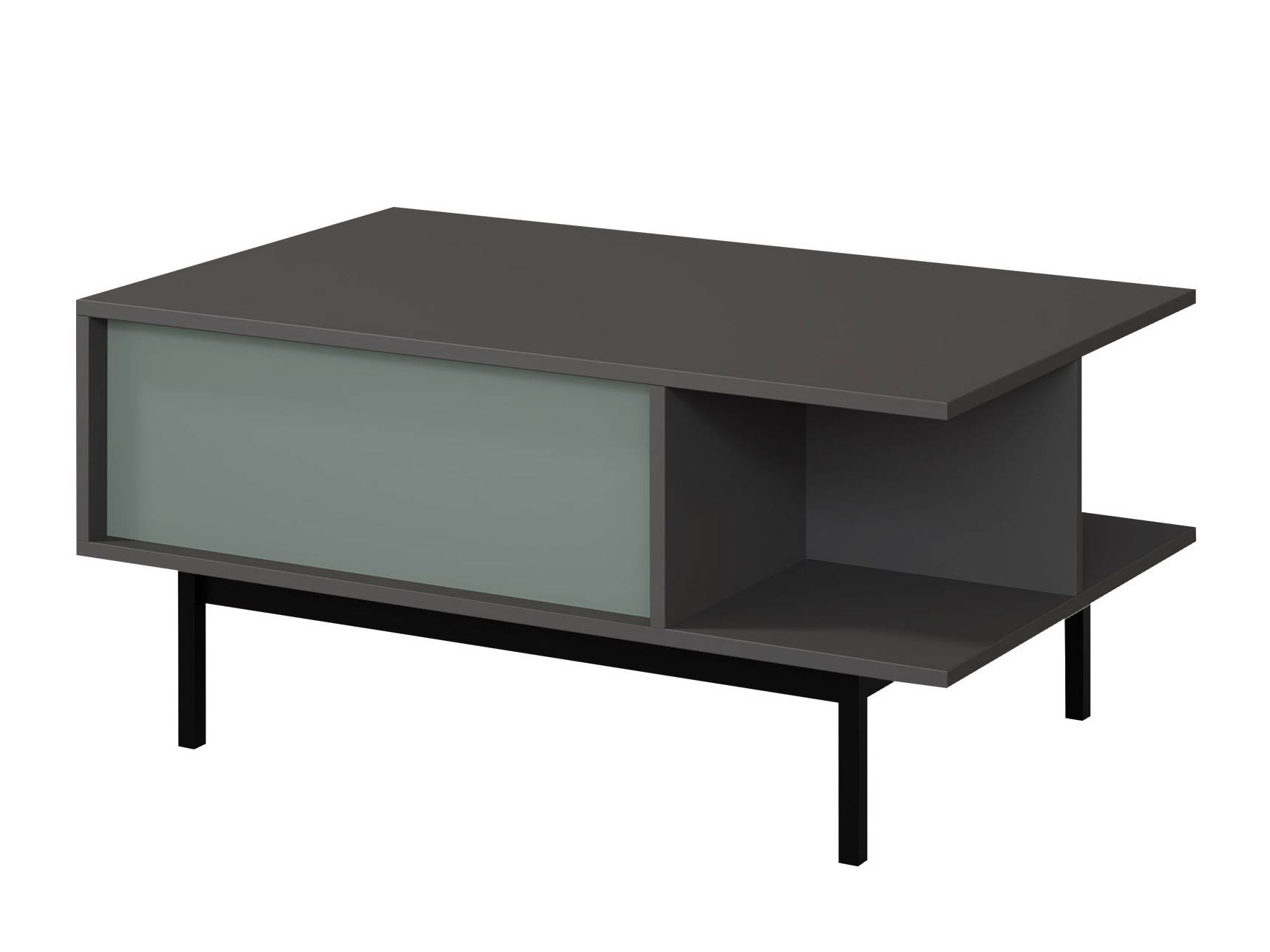 Coffee table Levali 111 (Dusty green)