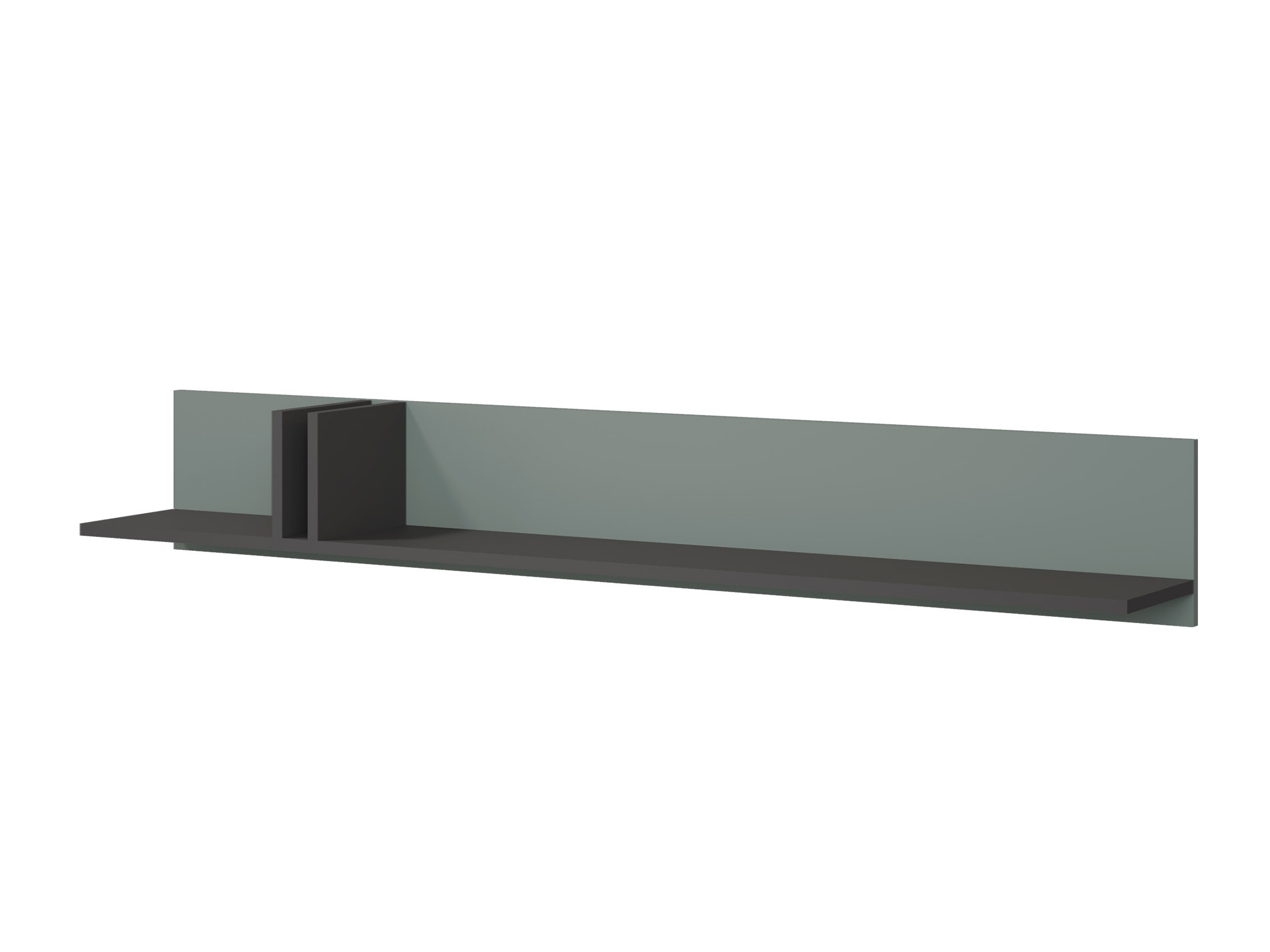 Wall shelf Levali 113 (Dusty green)