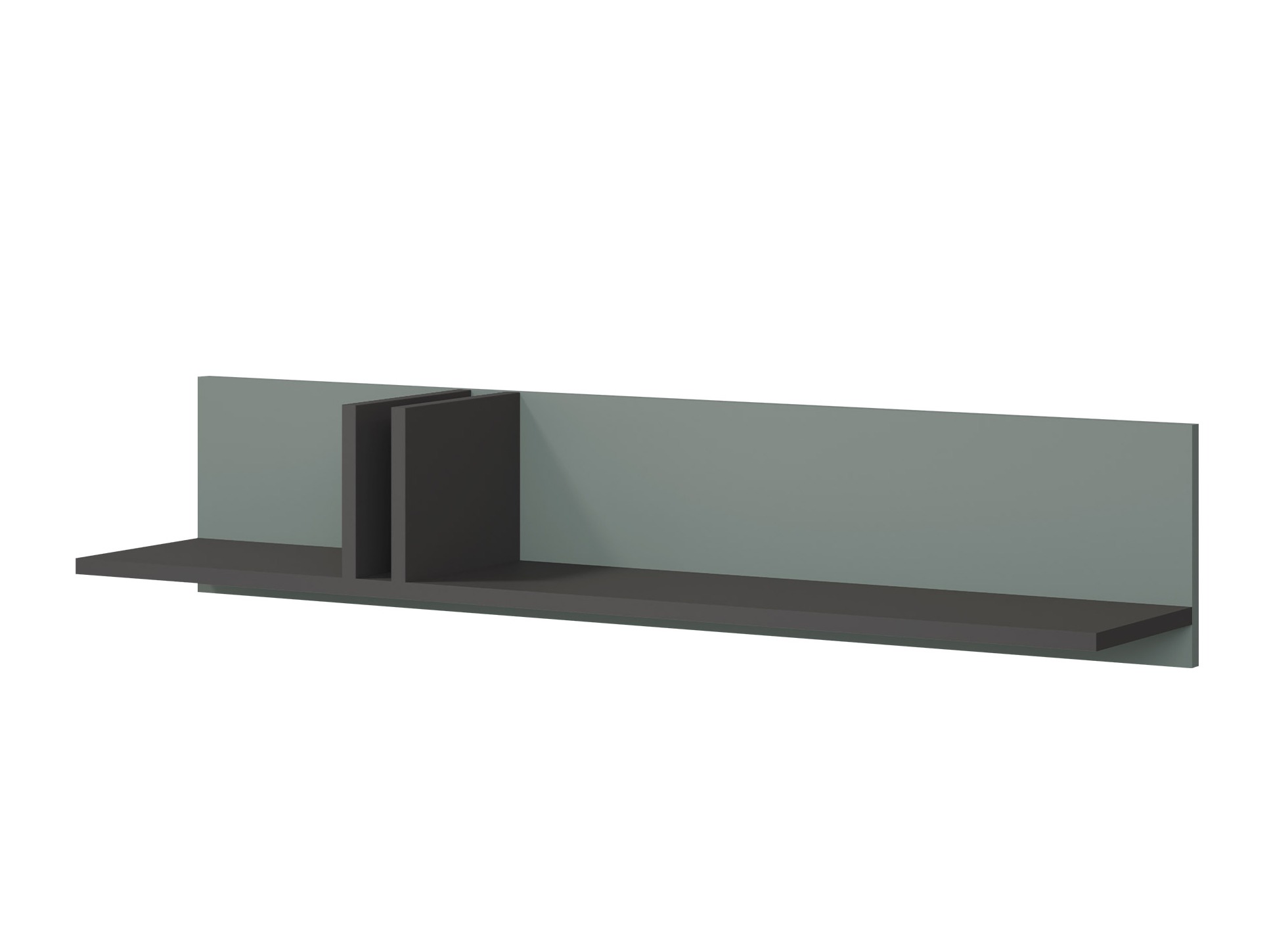 Wall shelf Levali 114 (Dusty green)