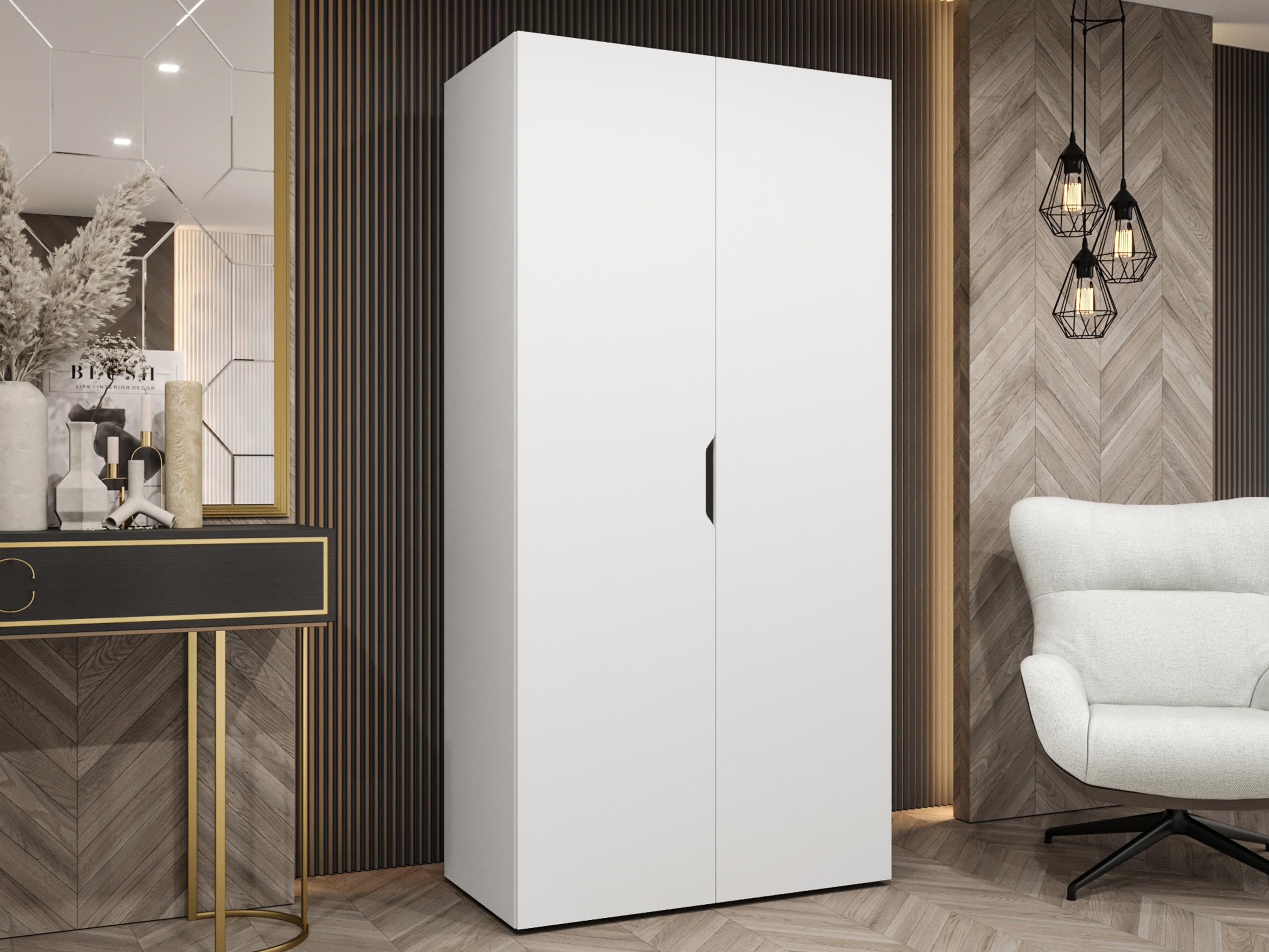 Wardrobe Hartford 509 (White)