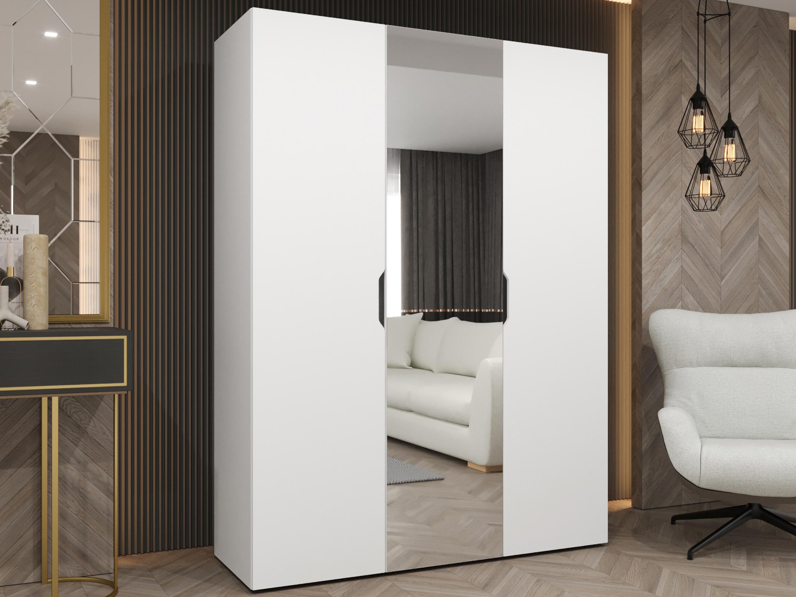 Wardrobe Hartford 512 (White)