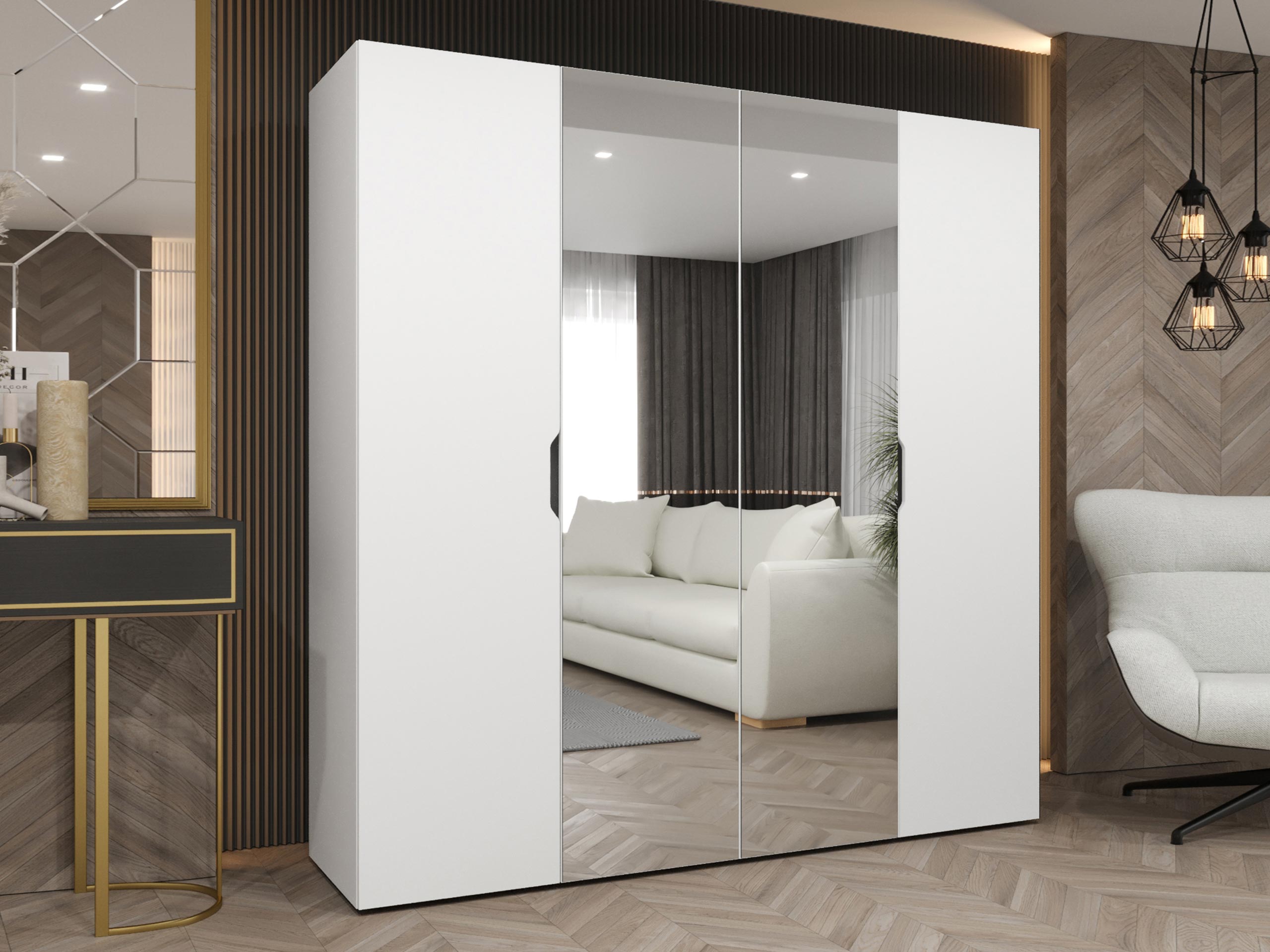 Wardrobe Hartford 514 (White)
