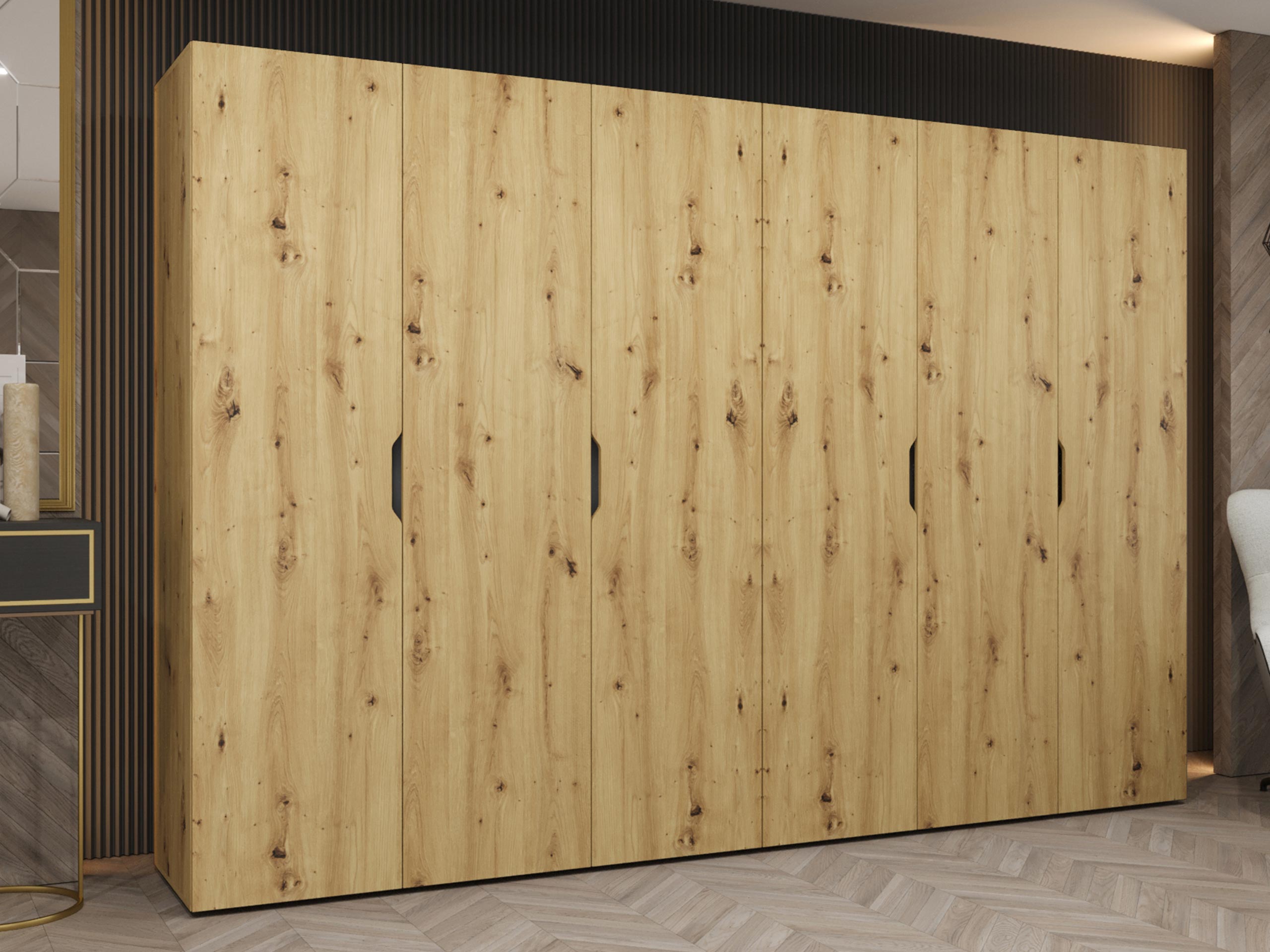 Wardrobe Hartford 517 (Artisan oak)