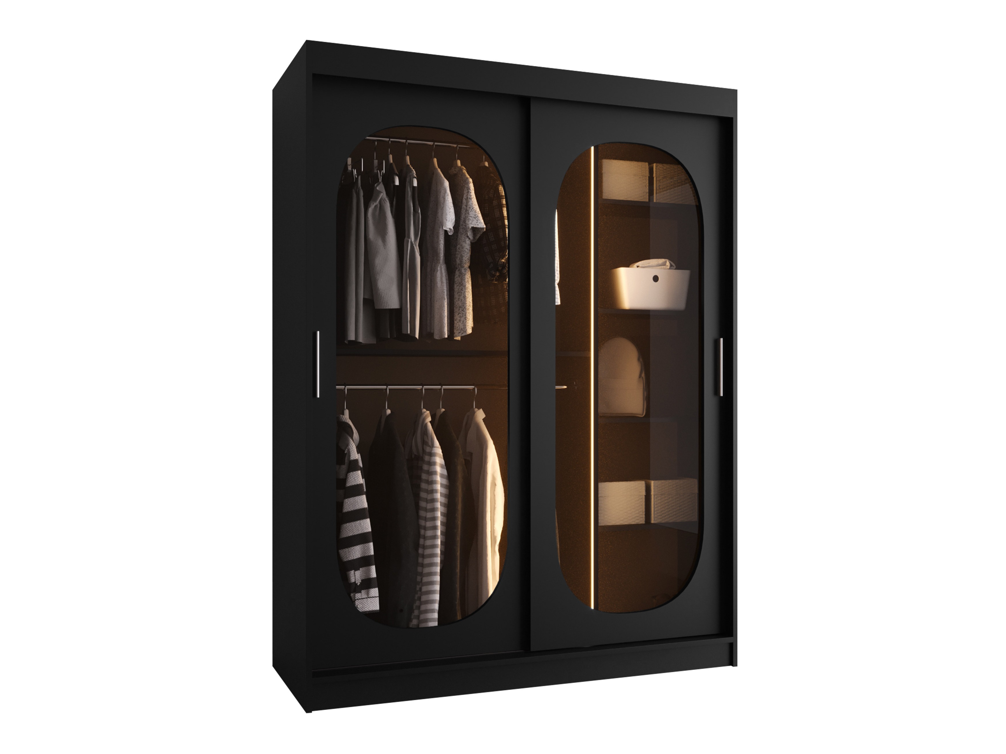 Wardrobe Hartford 519 (Black)