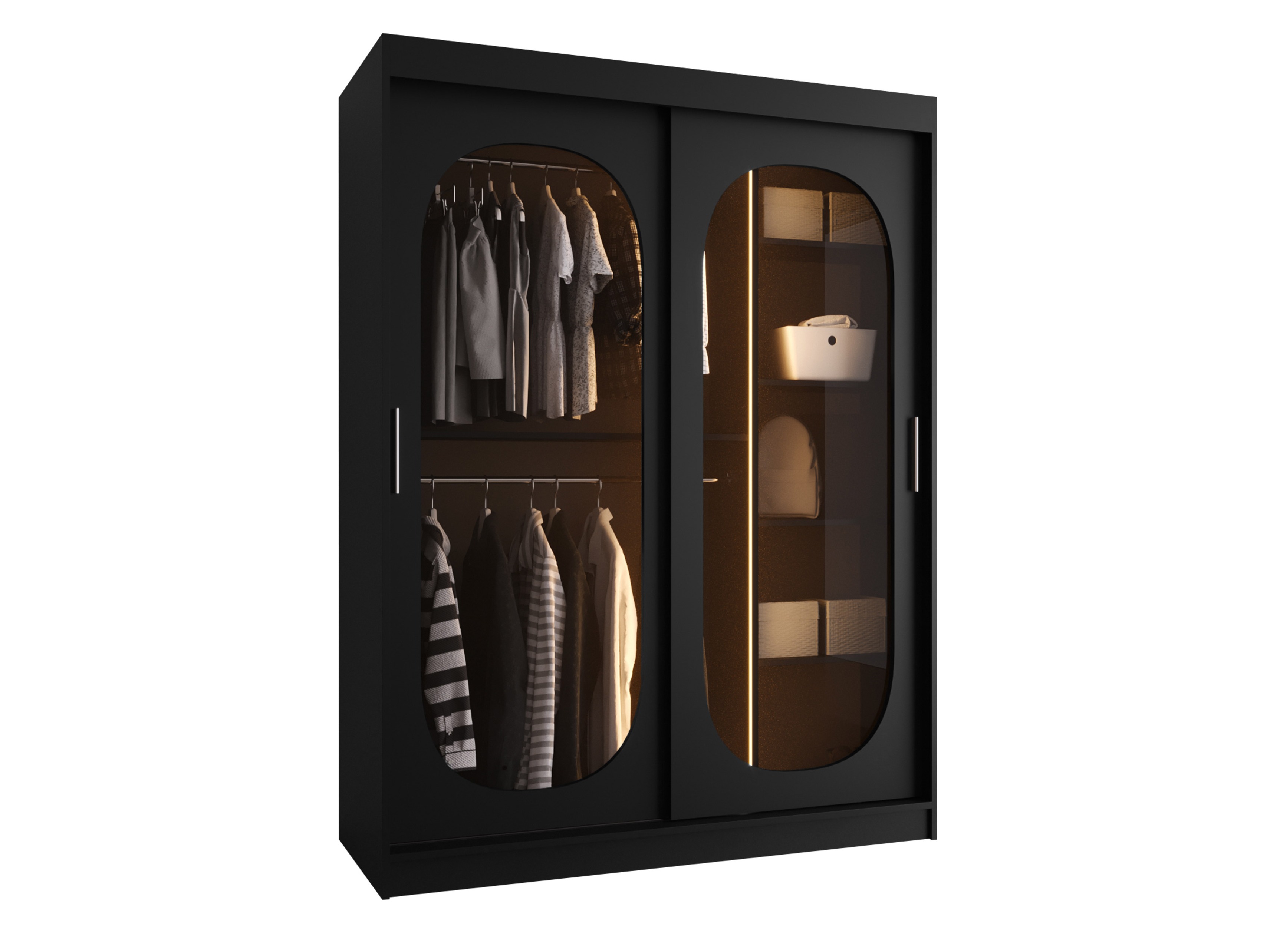 Wardrobe Hartford 519 (Black)