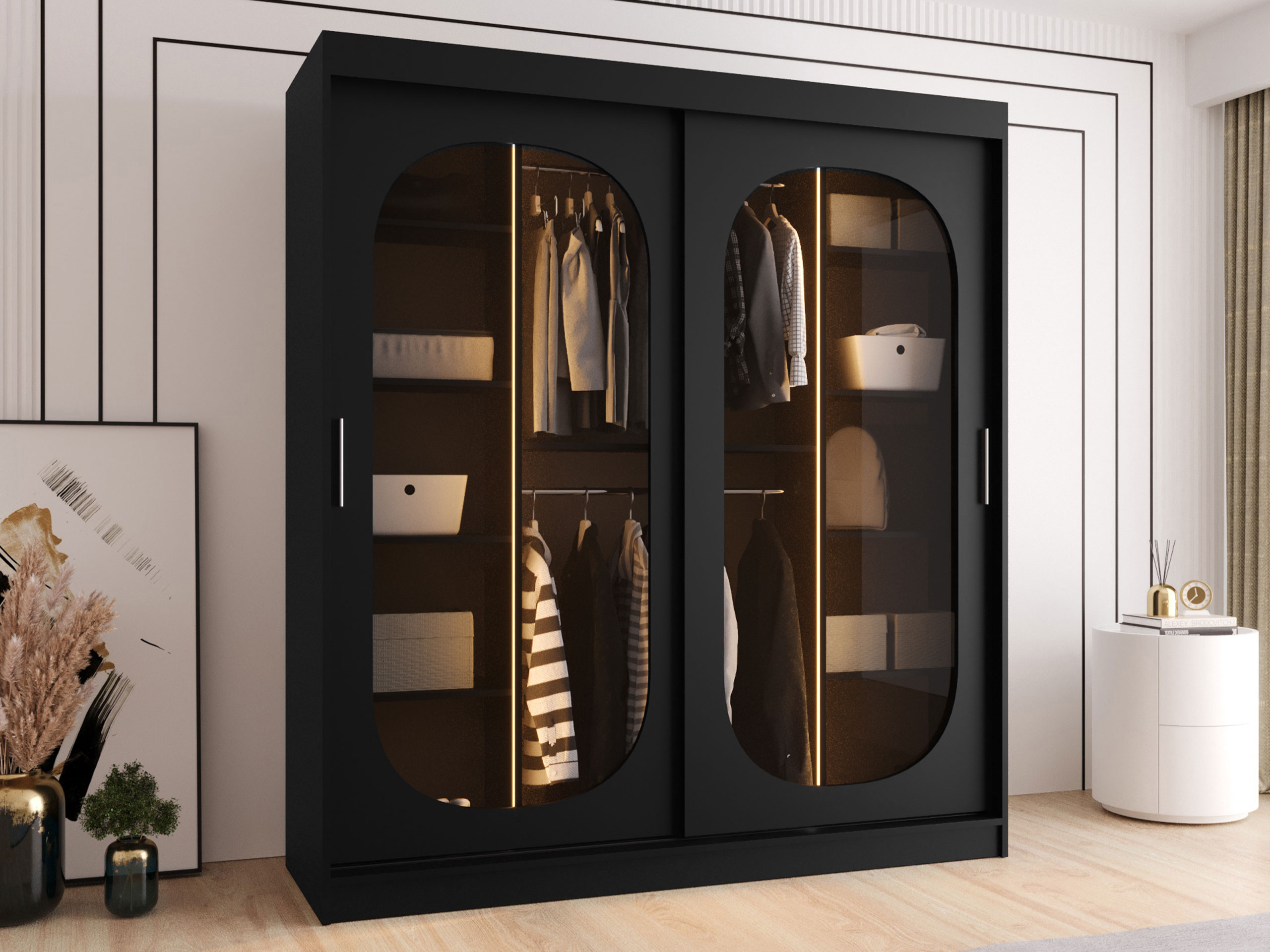 Wardrobe Hartford 520 (Black)