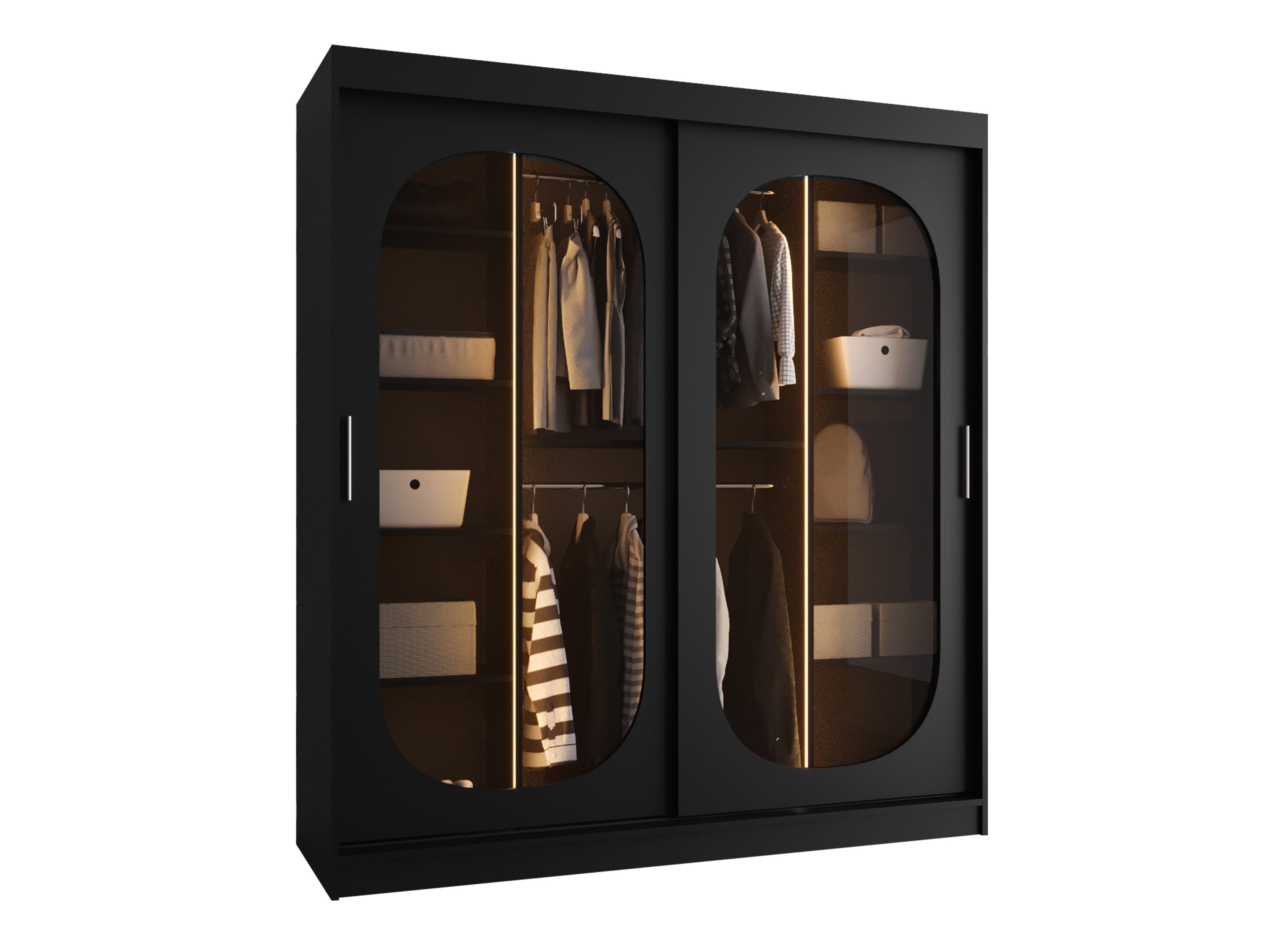 Wardrobe Hartford 520 (Black)