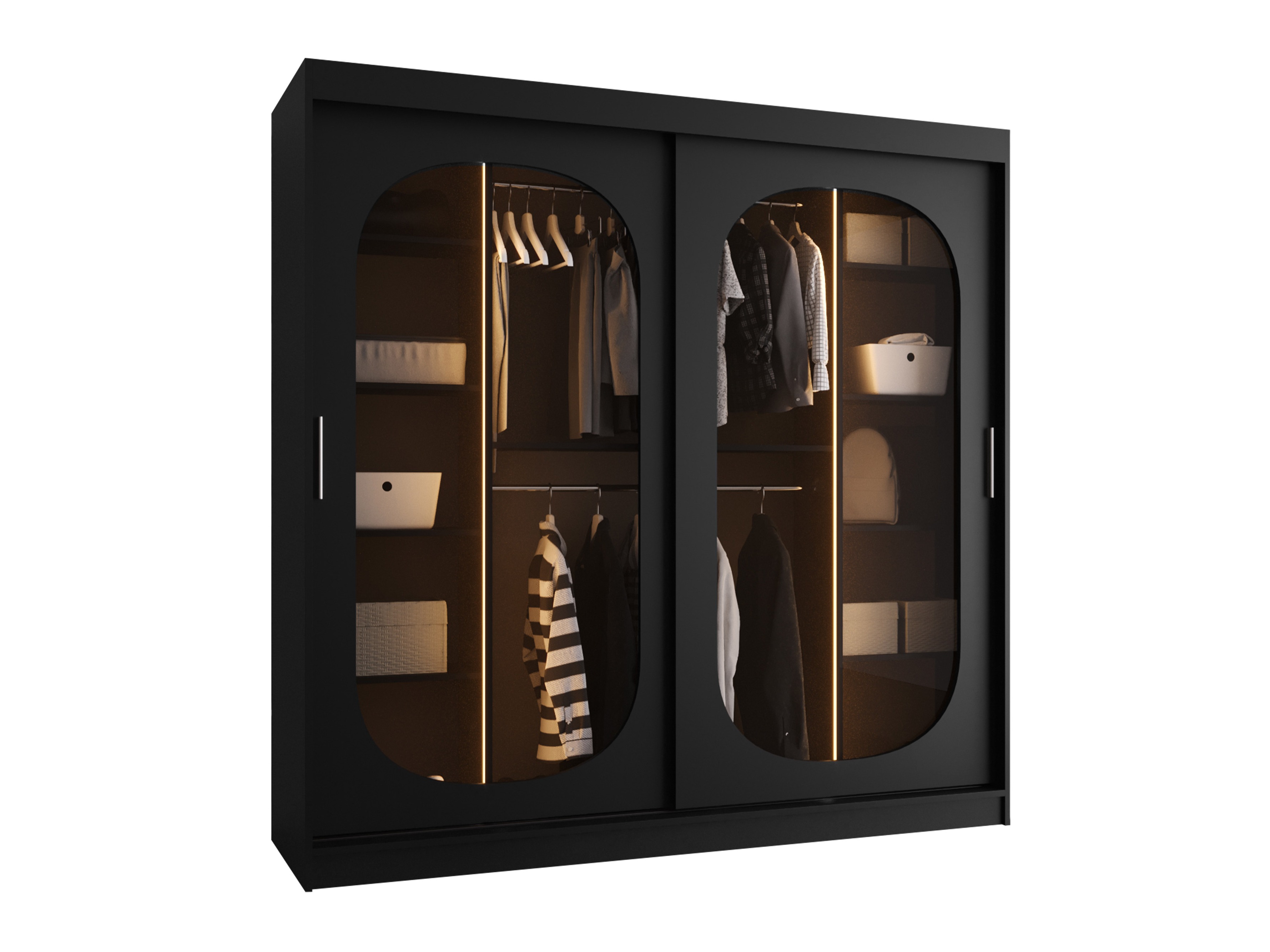Wardrobe Hartford 521 (Black)