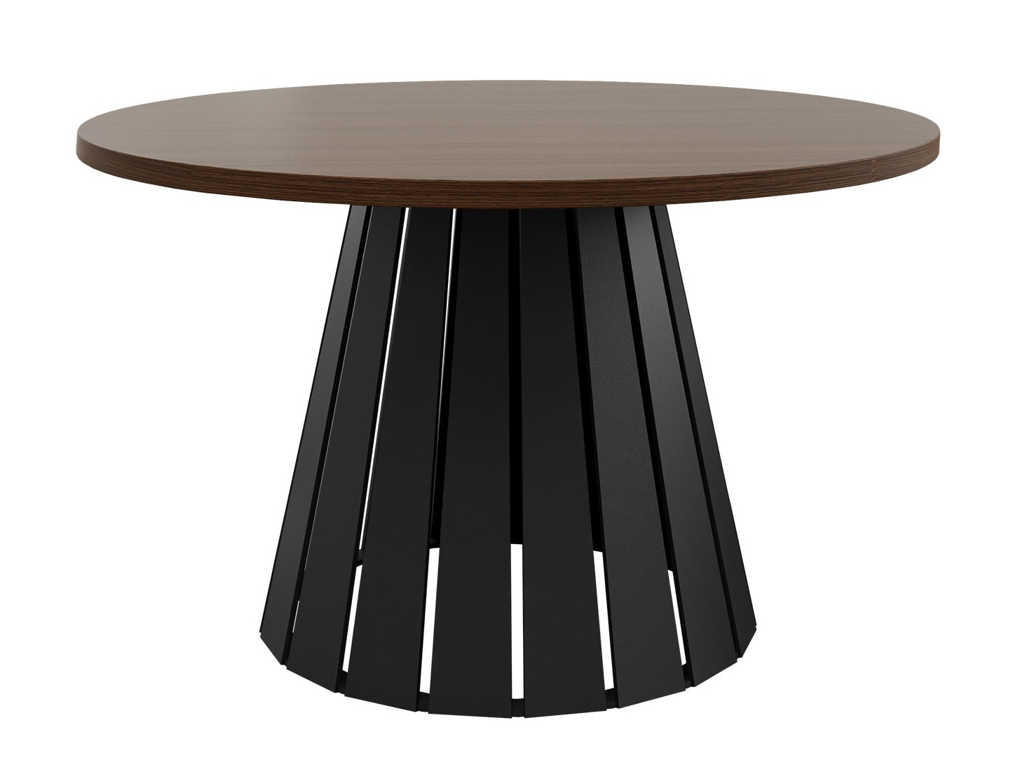 Coffee table Oswego 134 (Black + Walnut)