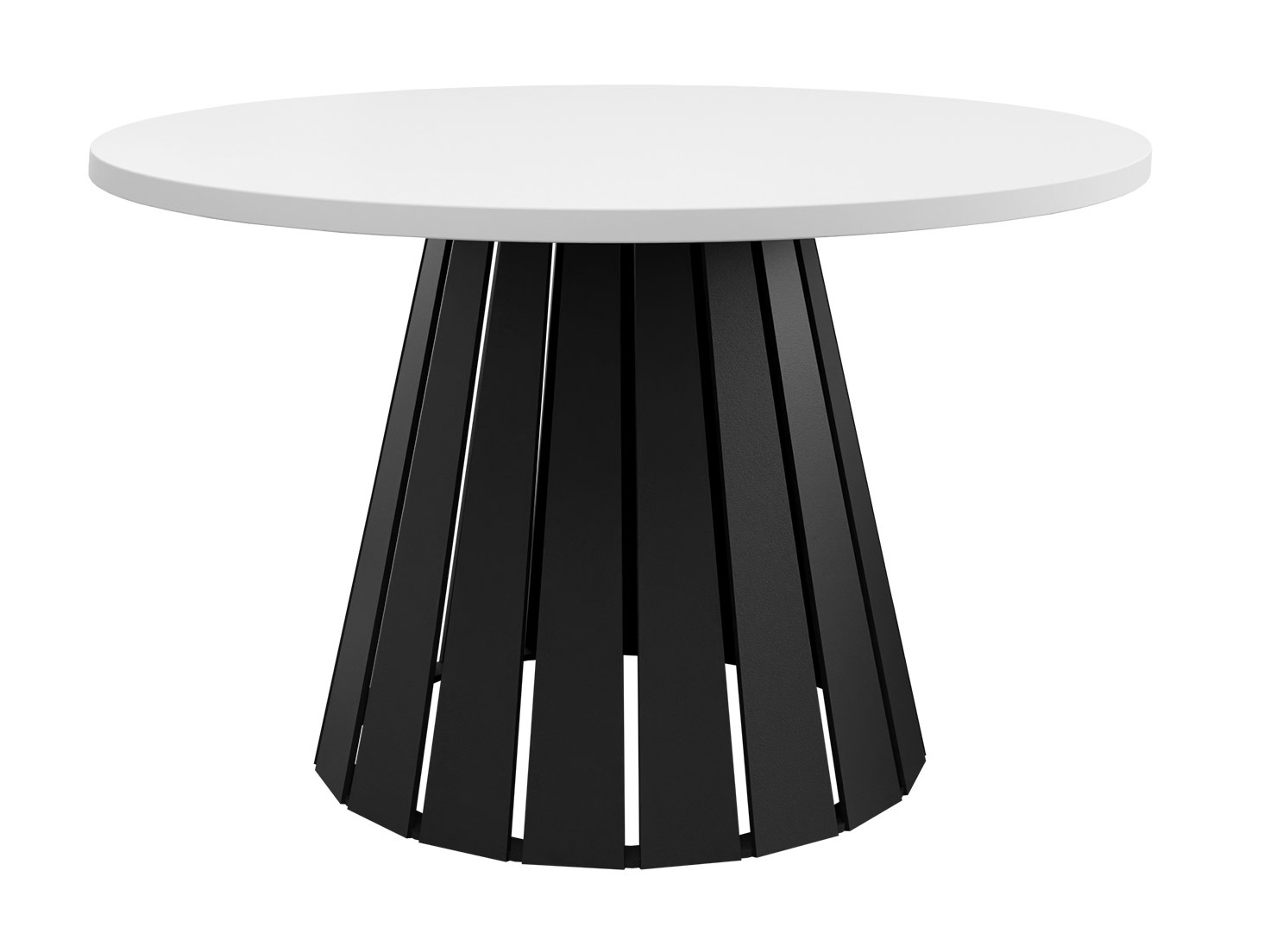 Coffee table Oswego 134 (Black + White)